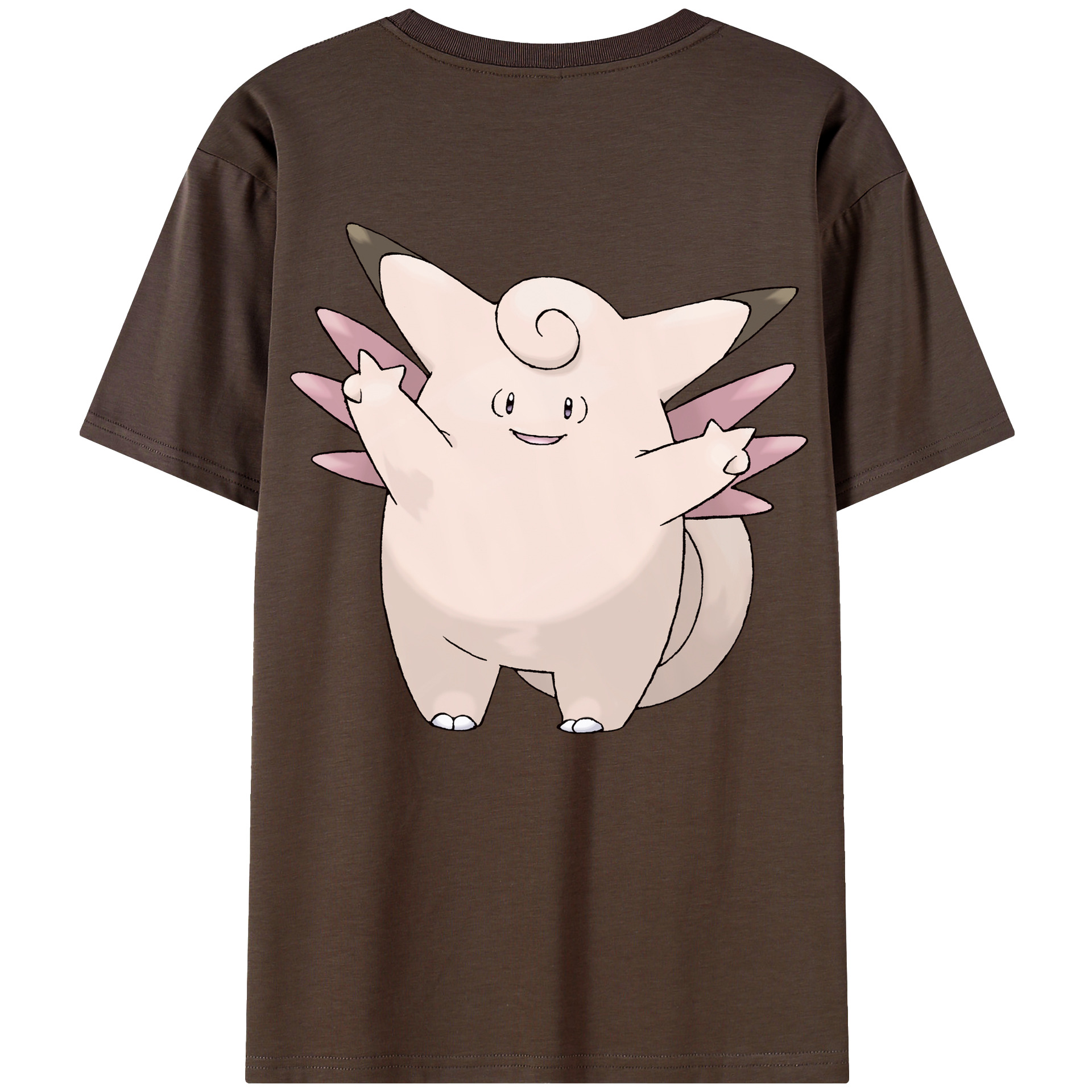 （画像用） ポケットモンスター Pokémon 綿100％半袖Tシャツ（背面プリント）