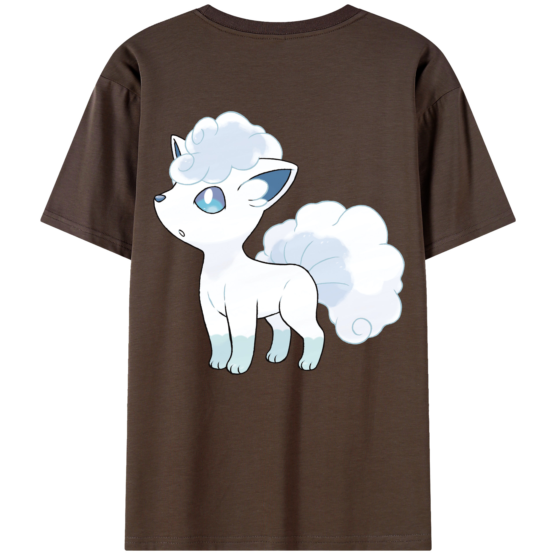 （画像用） ポケットモンスター Pokémon 綿100％半袖Tシャツ（背面プリント）