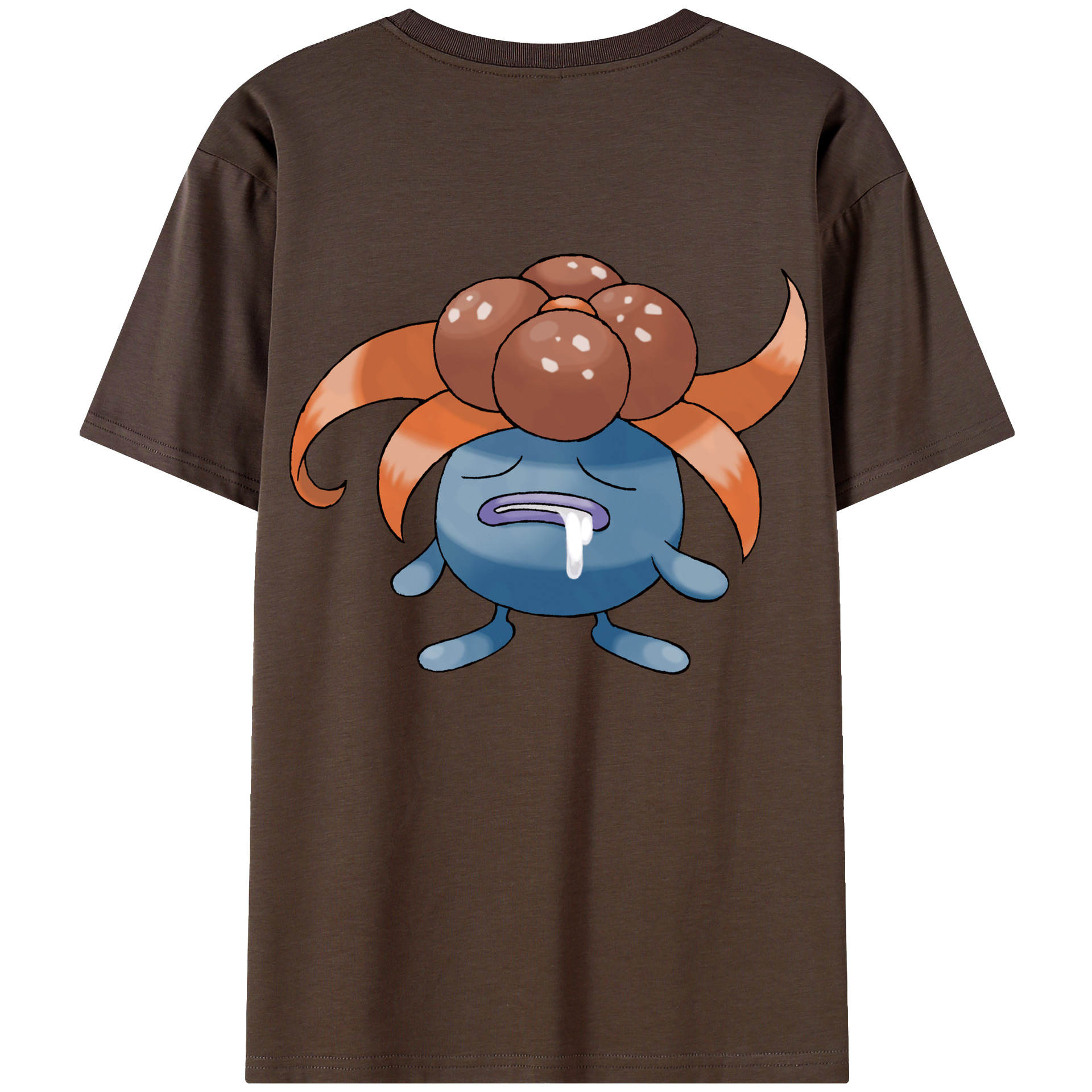 （画像用） ポケットモンスター Pokémon 綿100％半袖Tシャツ（背面プリント）