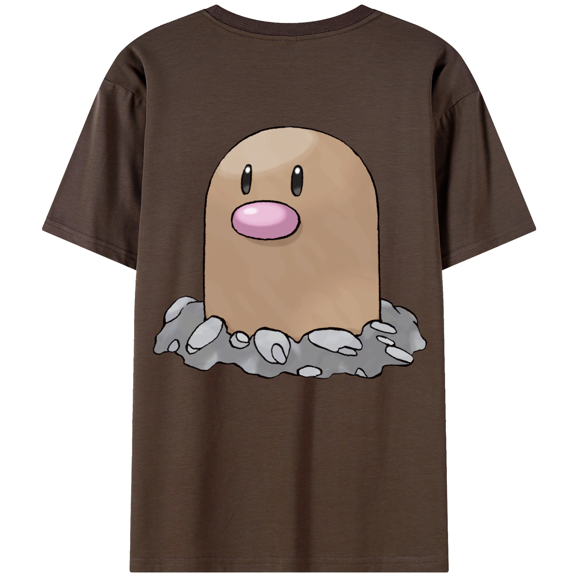 （画像用） ポケットモンスター Pokémon 綿100％半袖Tシャツ（背面プリント）
