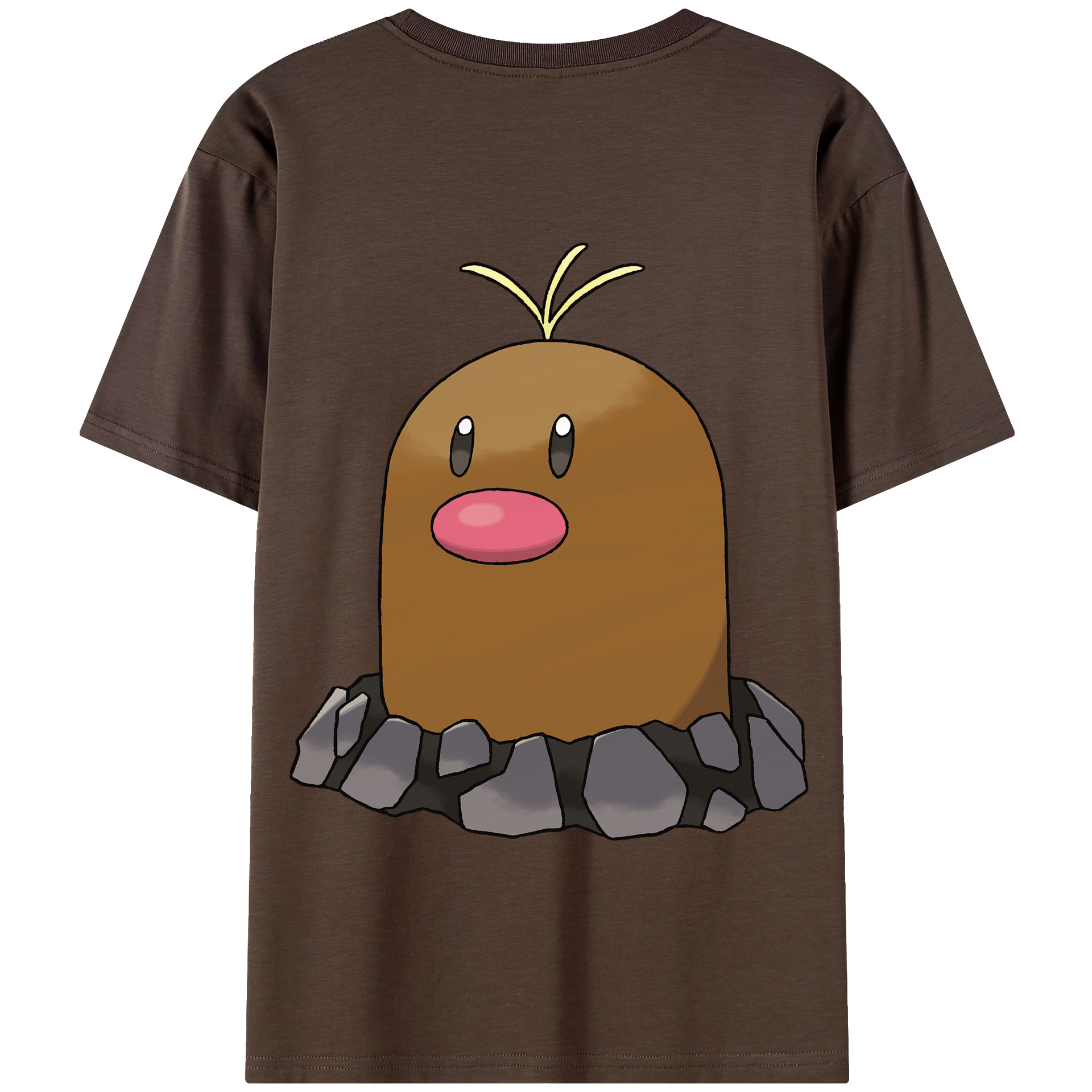 （画像用） ポケットモンスター Pokémon 綿100％半袖Tシャツ（背面プリント）