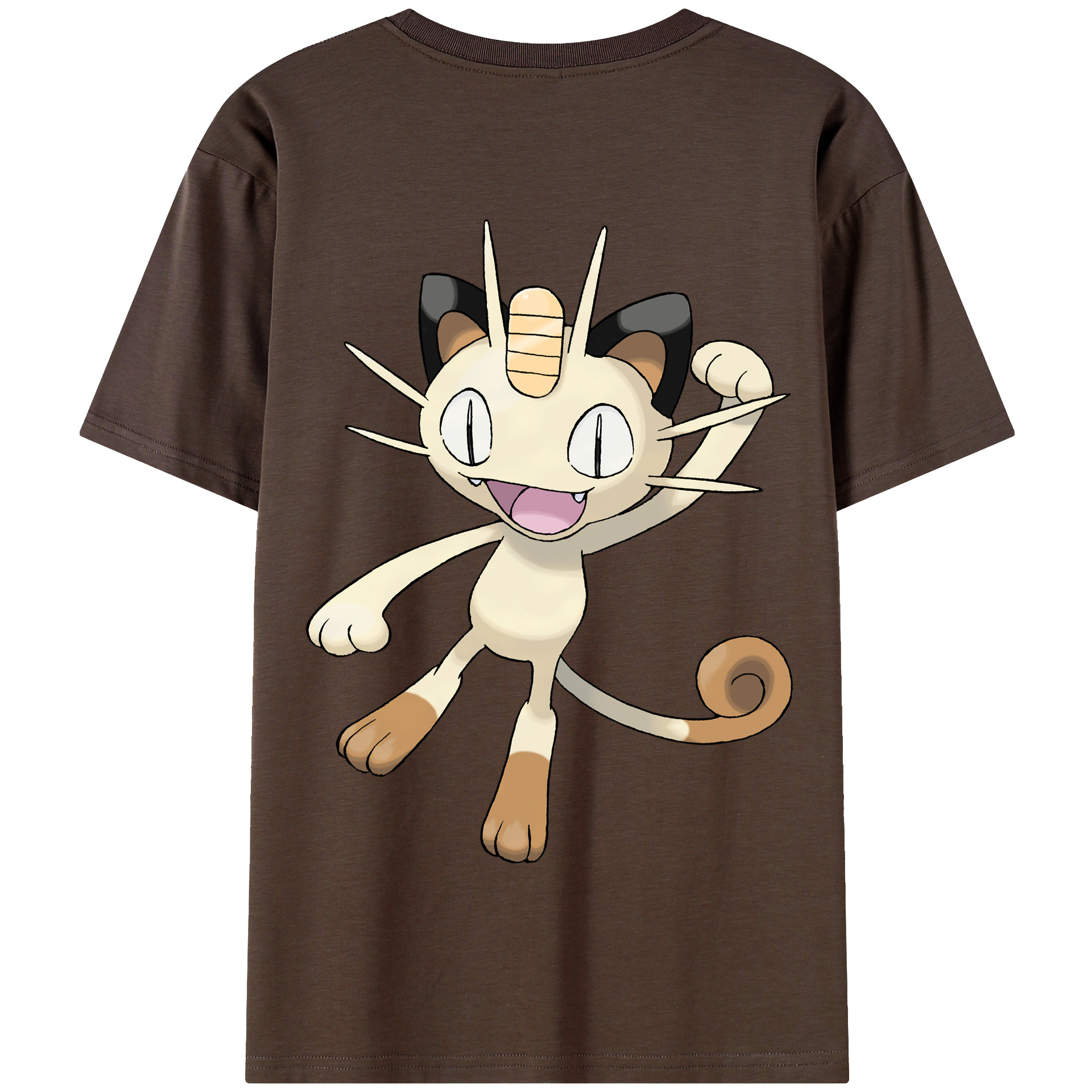 （画像用） ポケットモンスター Pokémon 綿100％半袖Tシャツ（背面プリント）