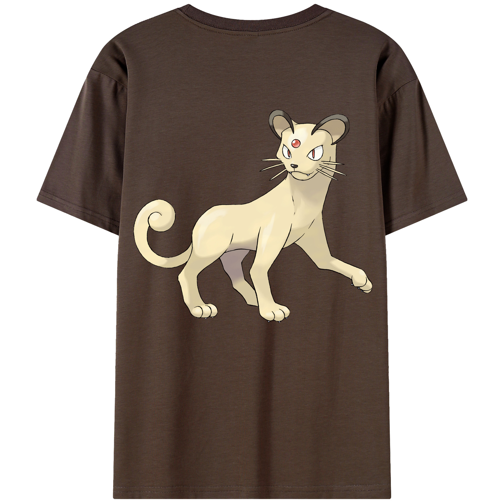 （画像用） ポケットモンスター Pokémon 綿100％半袖Tシャツ（背面プリント）
