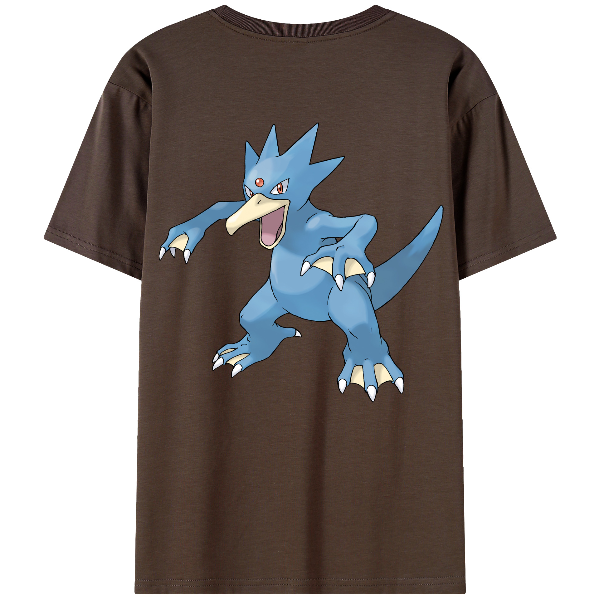 （画像用） ポケットモンスター Pokémon 綿100％半袖Tシャツ（背面プリント）