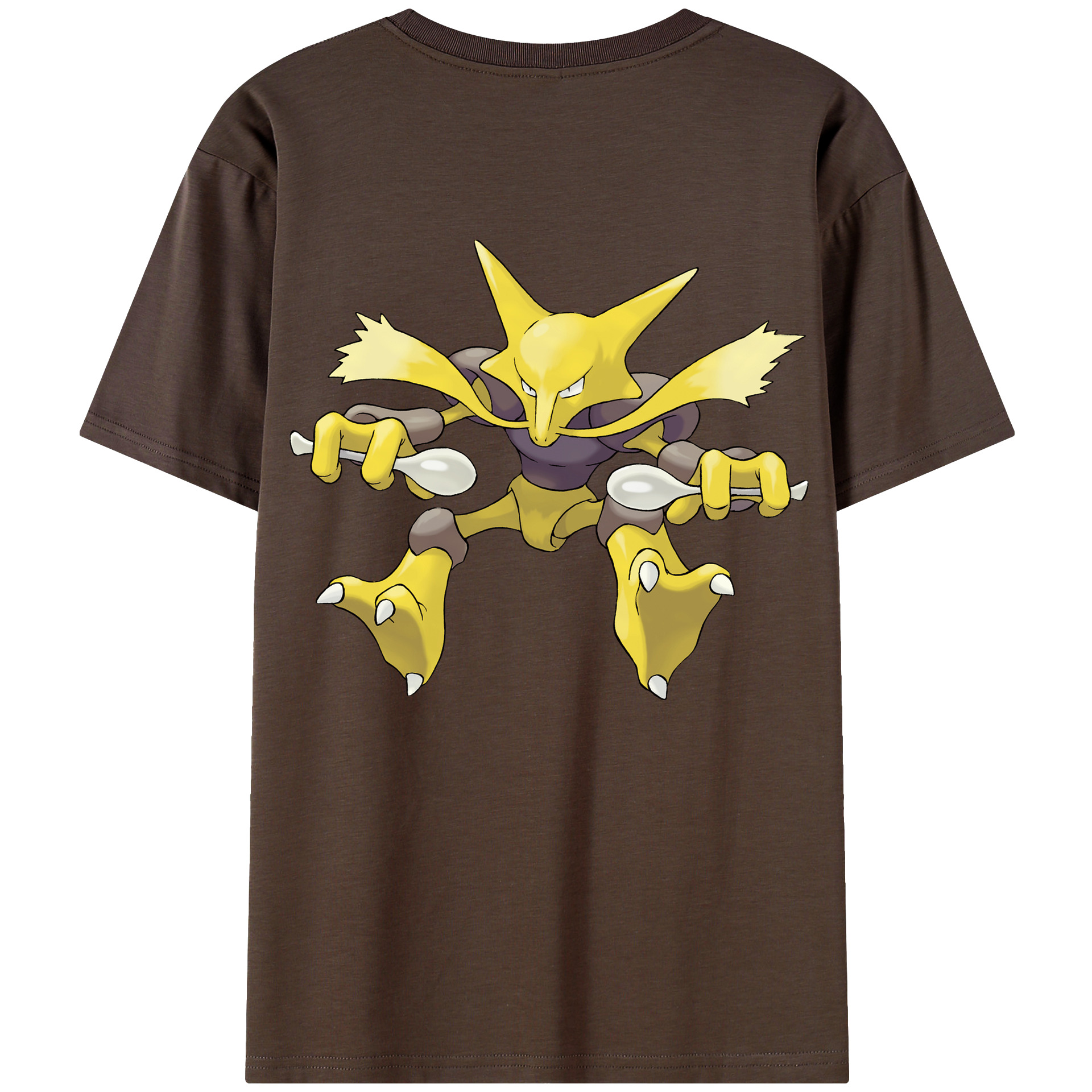 （画像用） ポケットモンスター Pokémon 綿100％半袖Tシャツ（背面プリント）