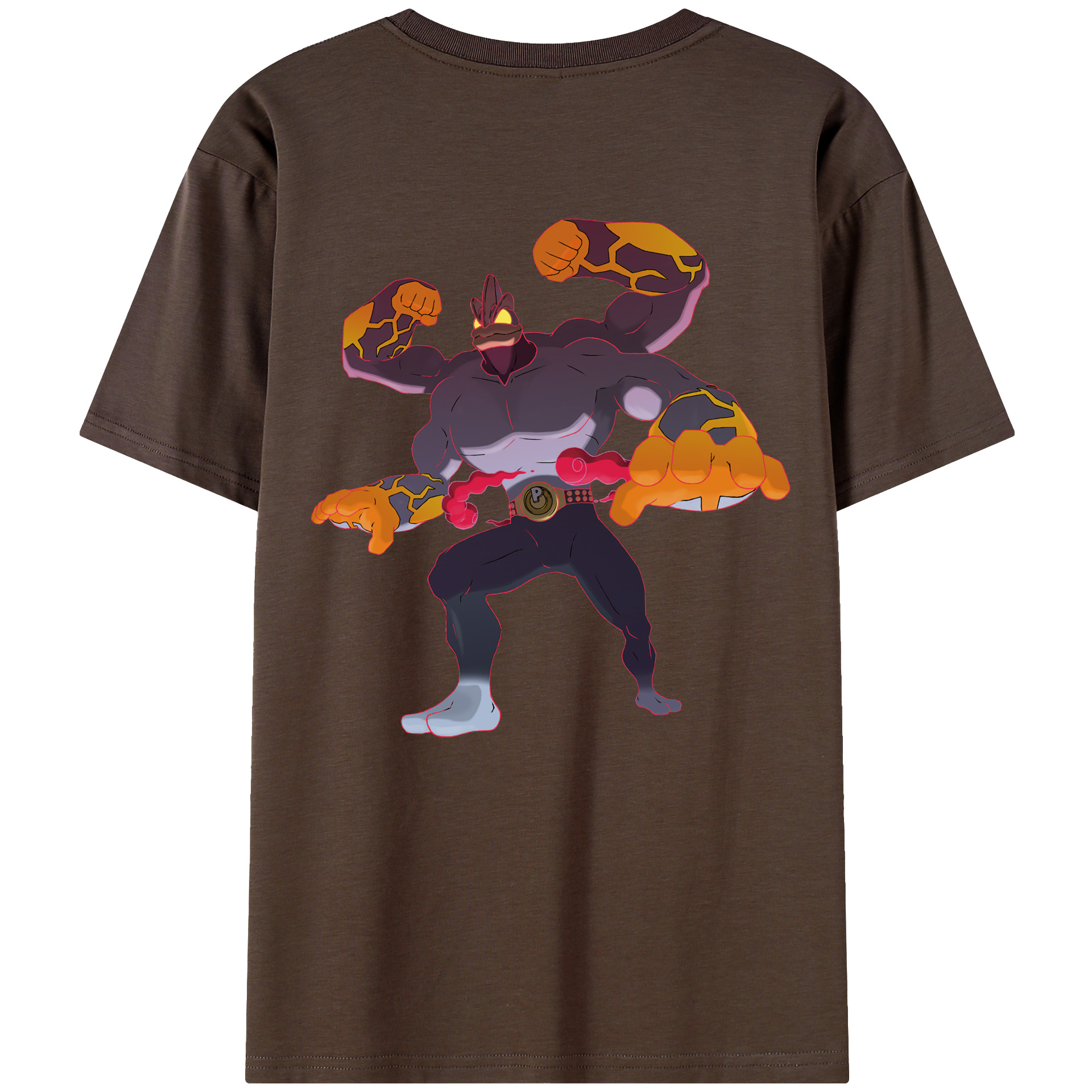 （画像用） ポケットモンスター Pokémon 綿100％半袖Tシャツ（背面プリント）