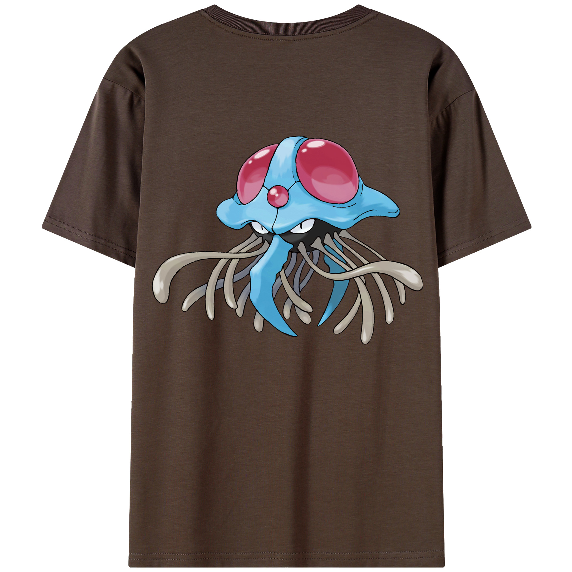 （画像用） ポケットモンスター Pokémon 綿100％半袖Tシャツ（背面プリント）