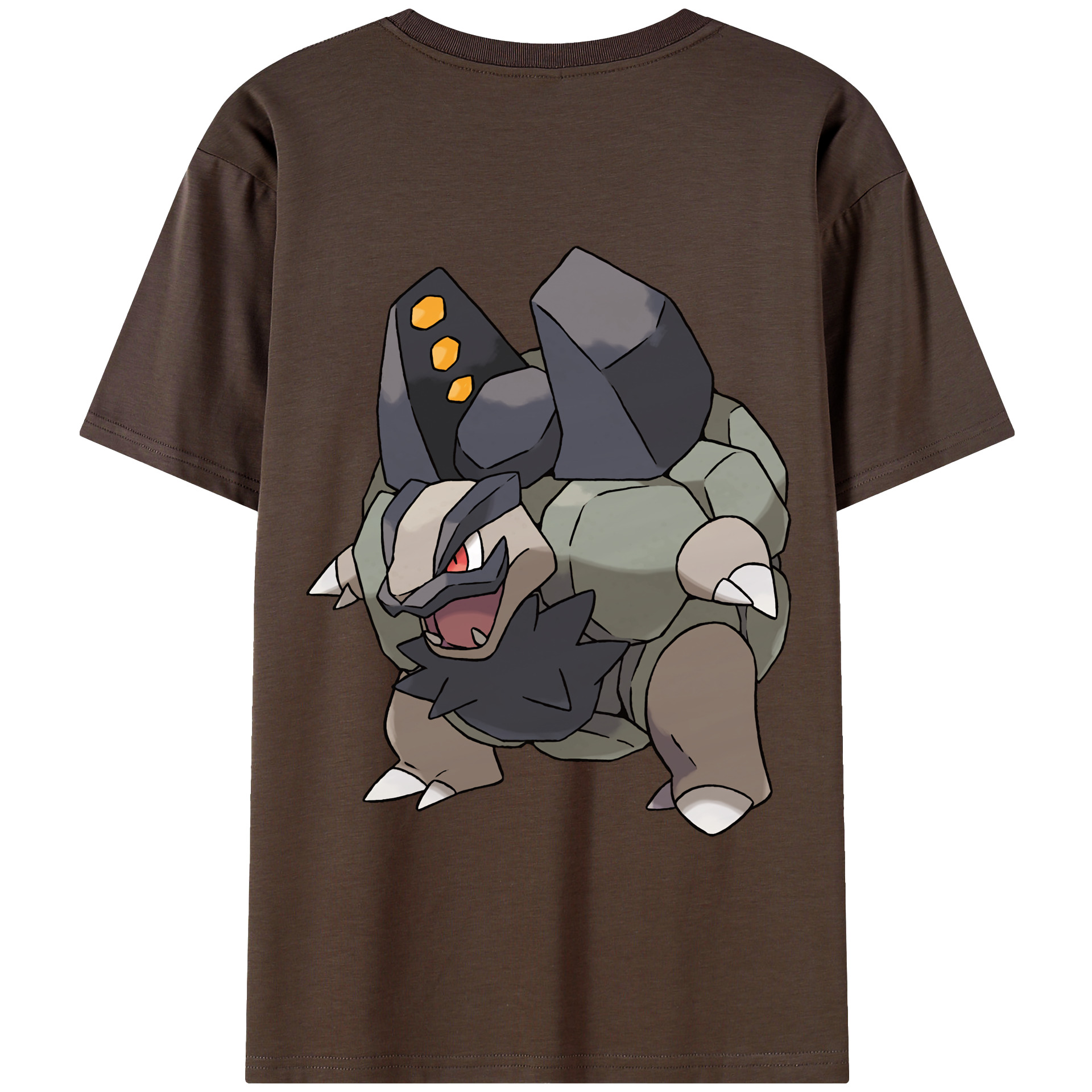 （画像用） ポケットモンスター Pokémon 綿100％半袖Tシャツ（背面プリント）