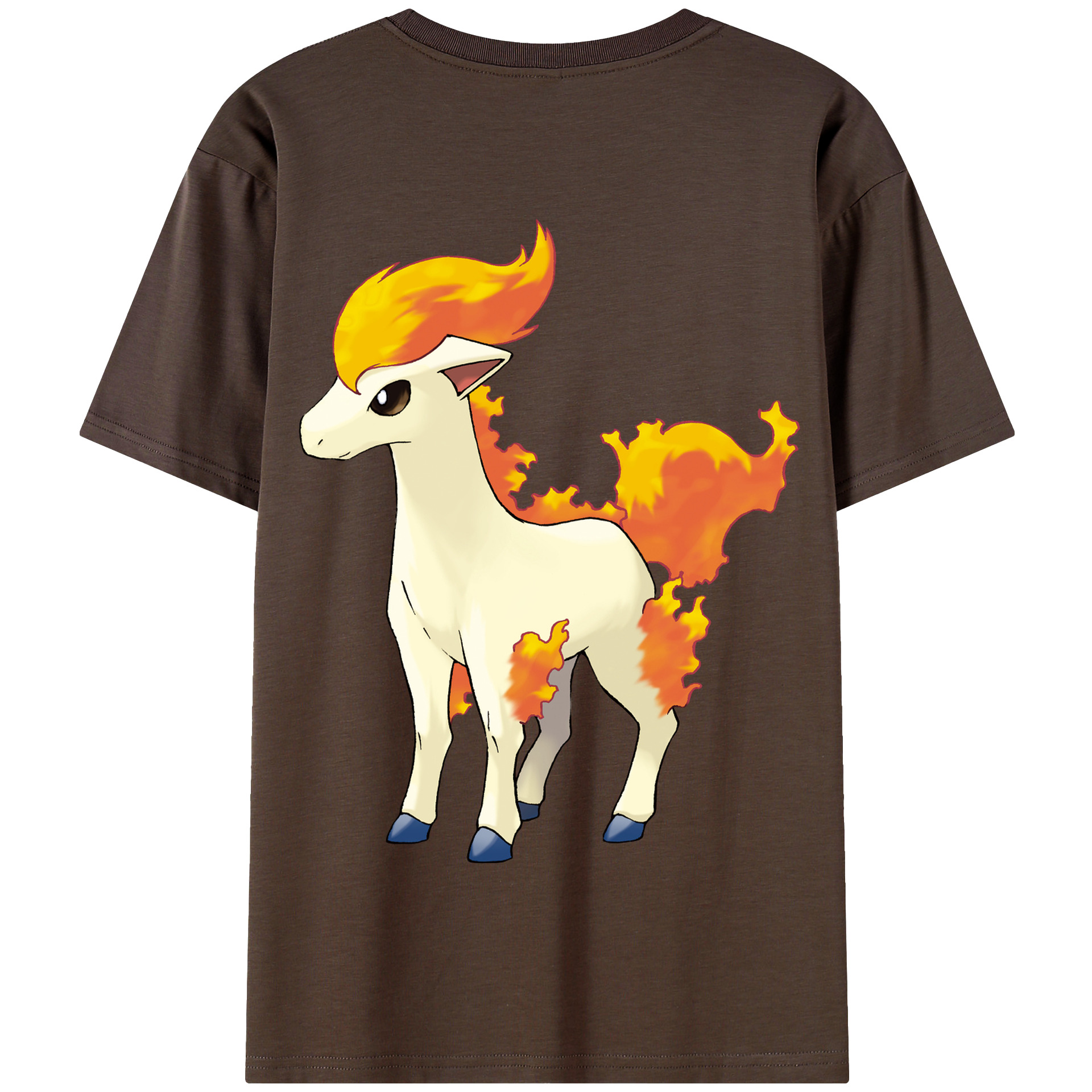 （画像用） ポケットモンスター Pokémon 綿100％半袖Tシャツ（背面プリント）