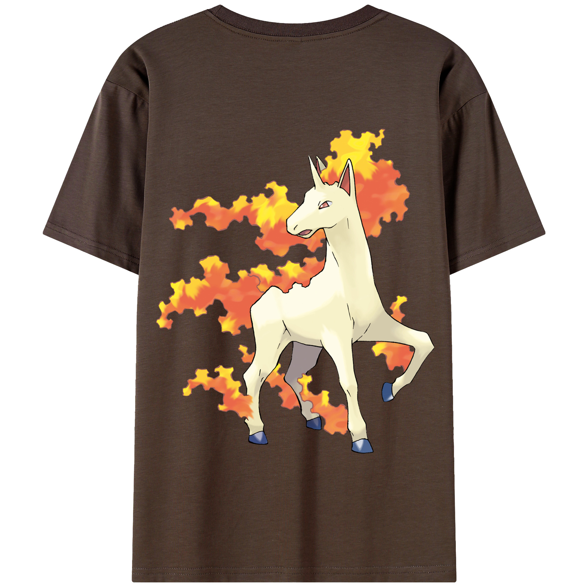 （画像用） ポケットモンスター Pokémon 綿100％半袖Tシャツ（背面プリント）