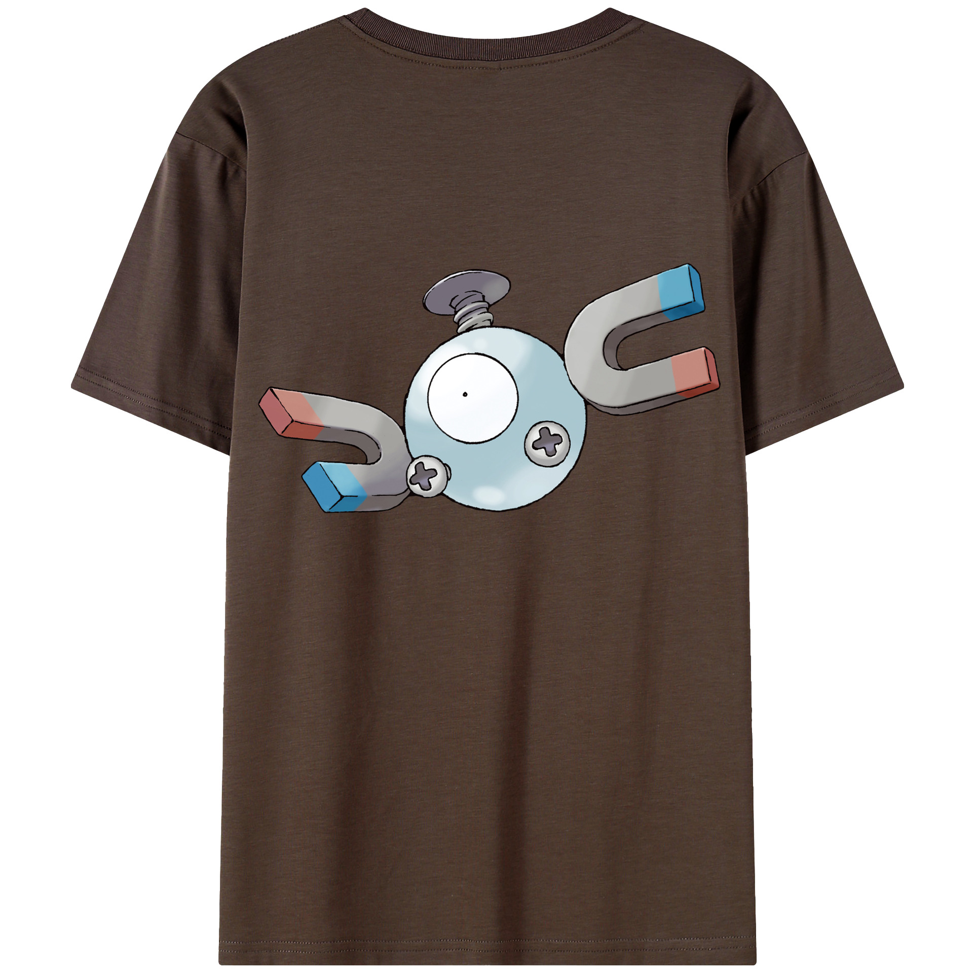 （画像用） ポケットモンスター Pokémon 綿100％半袖Tシャツ（背面プリント）