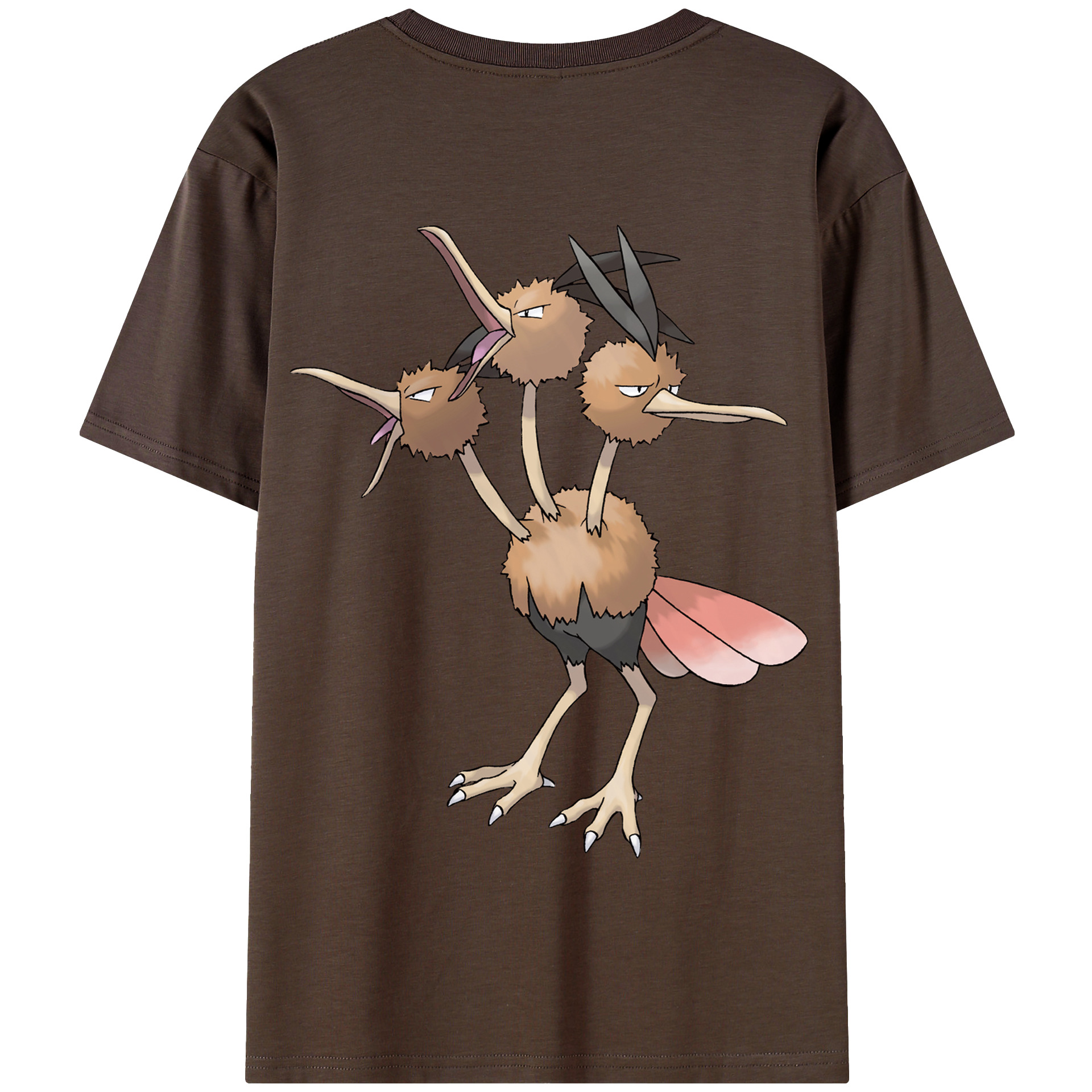 （画像用） ポケットモンスター Pokémon 綿100％半袖Tシャツ（背面プリント）