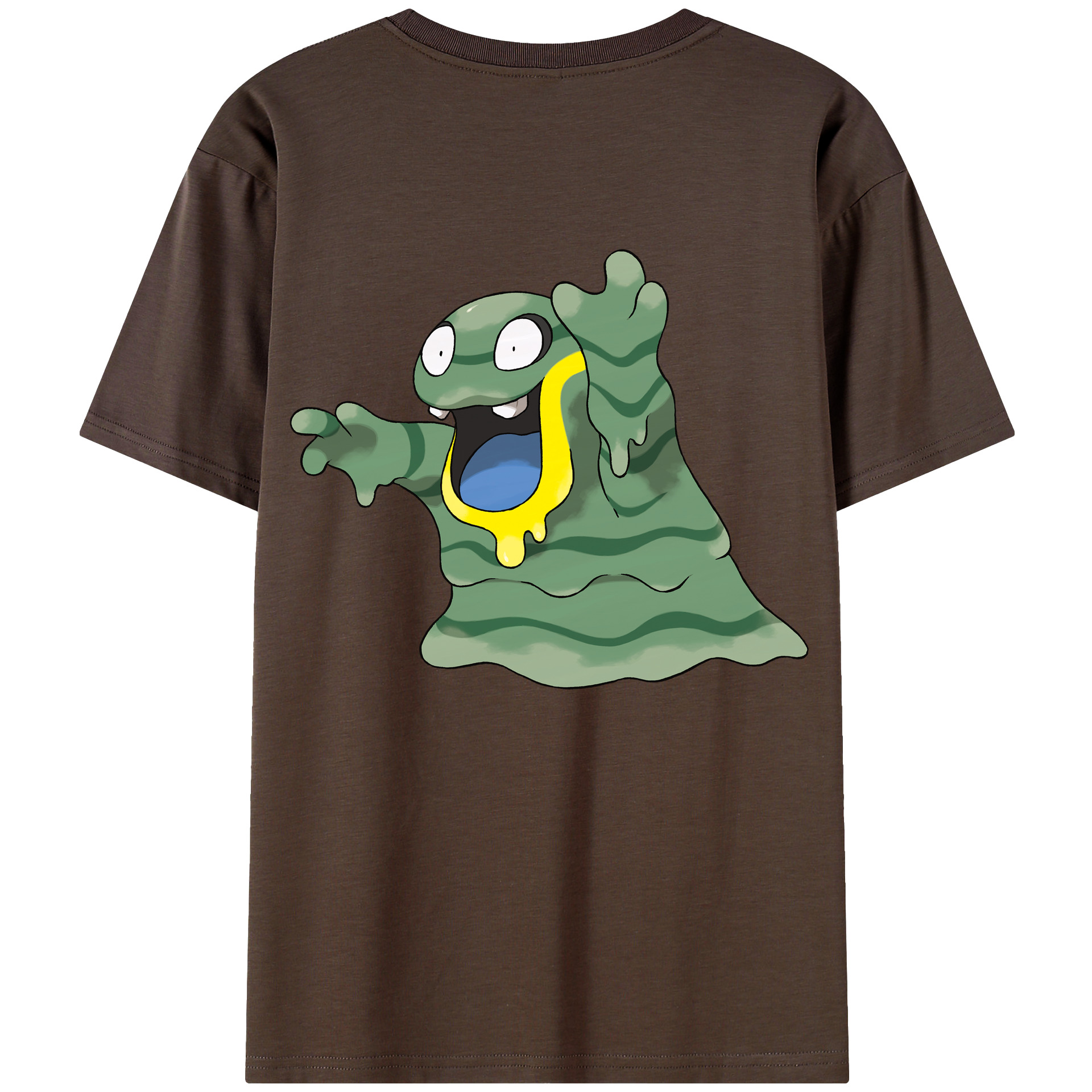 （画像用） ポケットモンスター Pokémon 綿100％半袖Tシャツ（背面プリント）