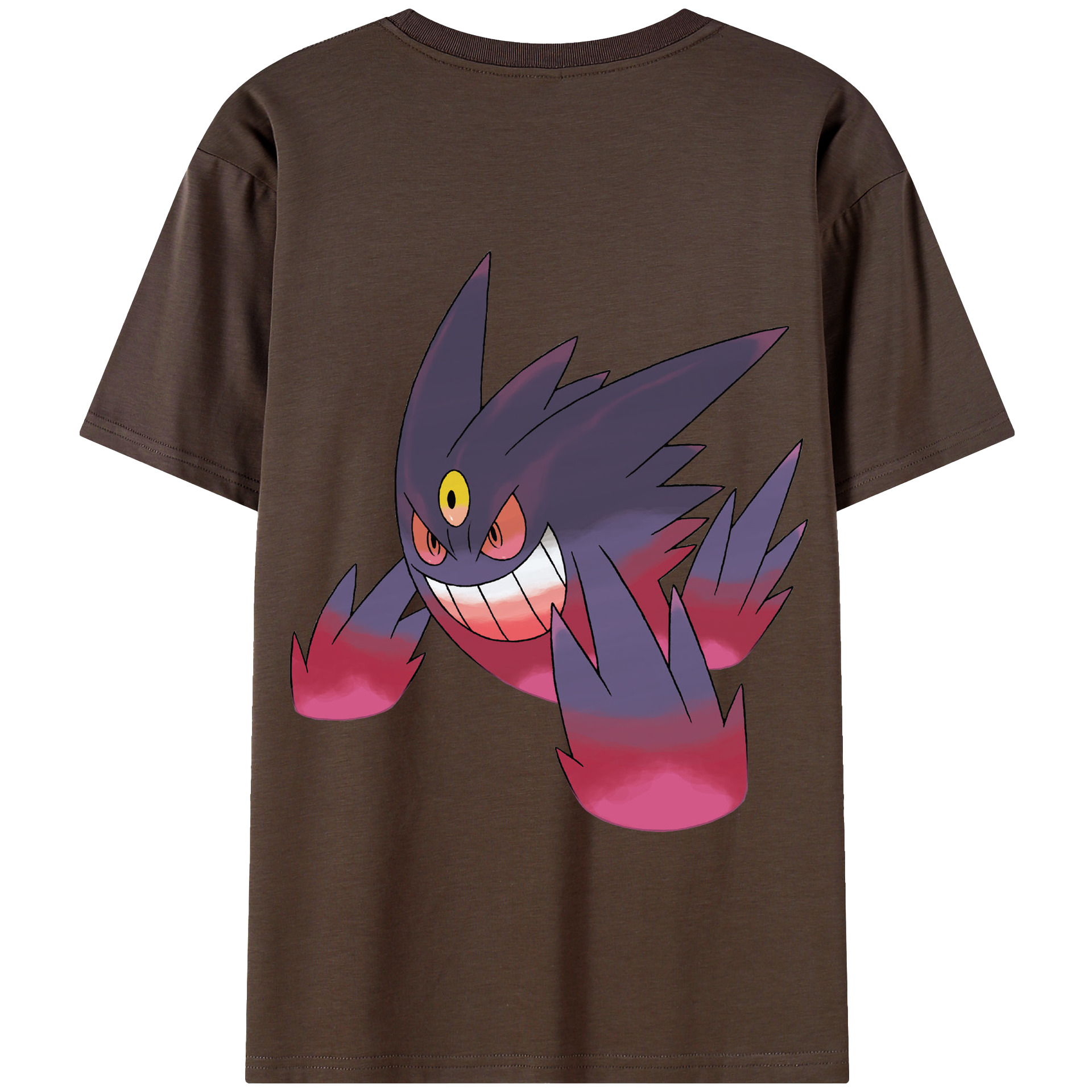 （画像用） ポケットモンスター Pokémon 綿100％半袖Tシャツ（背面プリント）