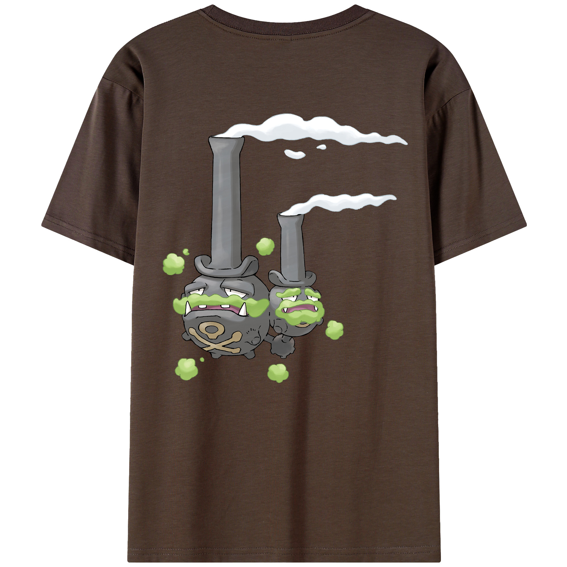 （画像用） ポケットモンスター Pokémon 綿100％半袖Tシャツ（背面プリント）