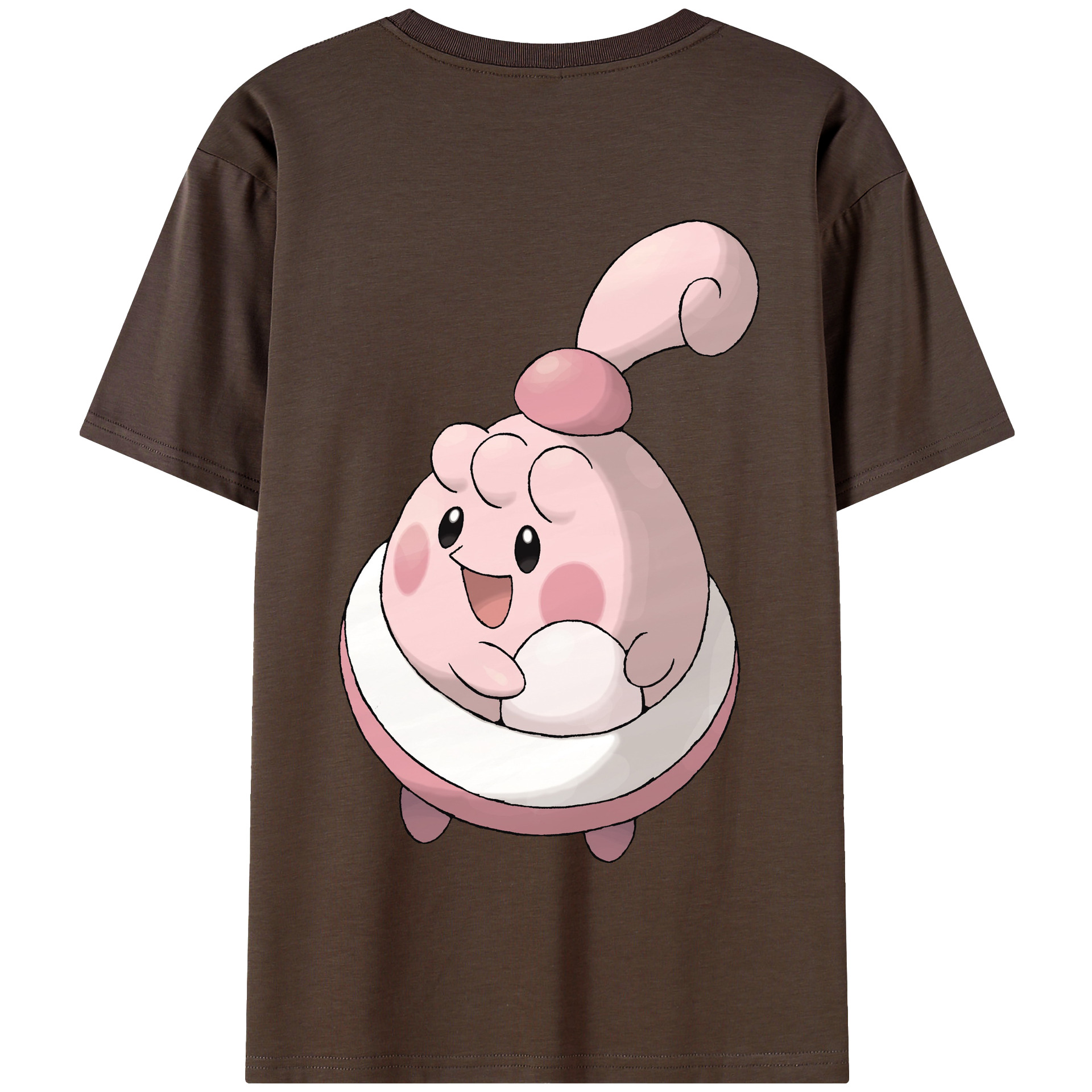 （画像用） ポケットモンスター Pokémon 綿100％半袖Tシャツ（背面プリント）