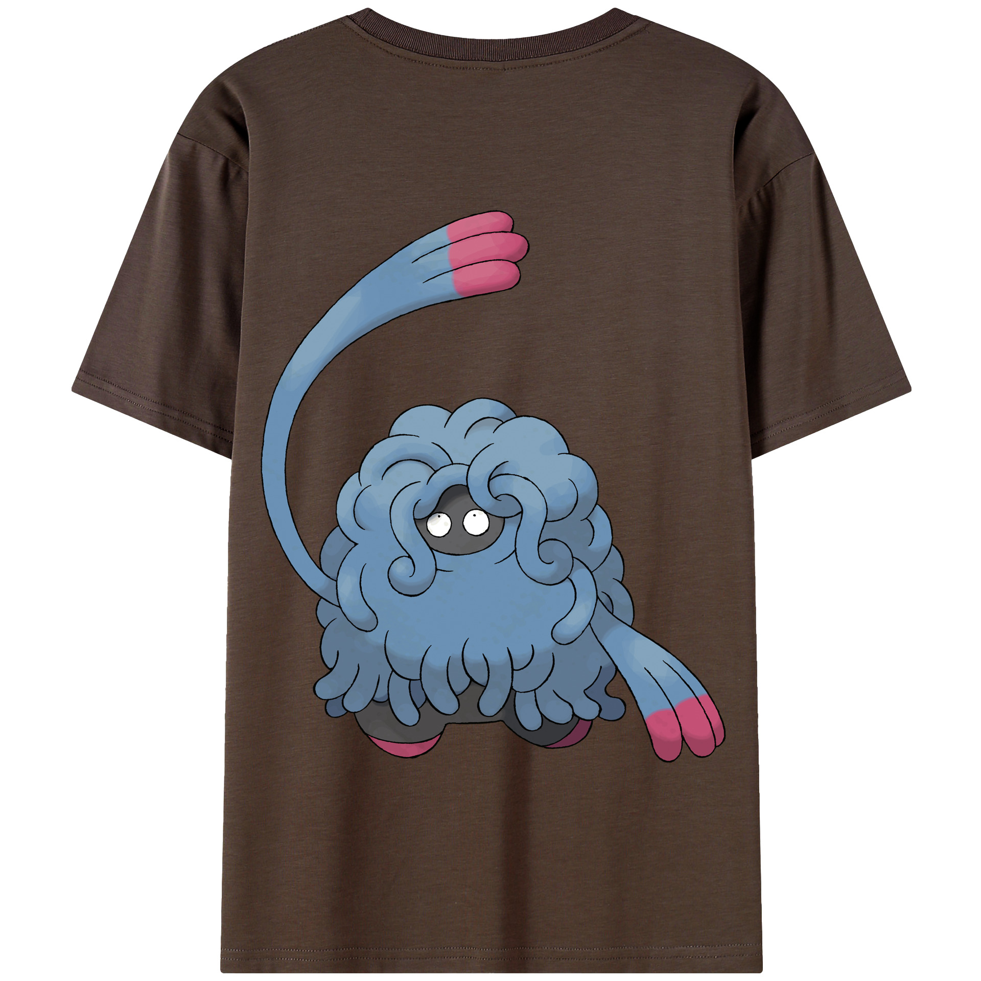 （画像用） ポケットモンスター Pokémon 綿100％半袖Tシャツ（背面プリント）