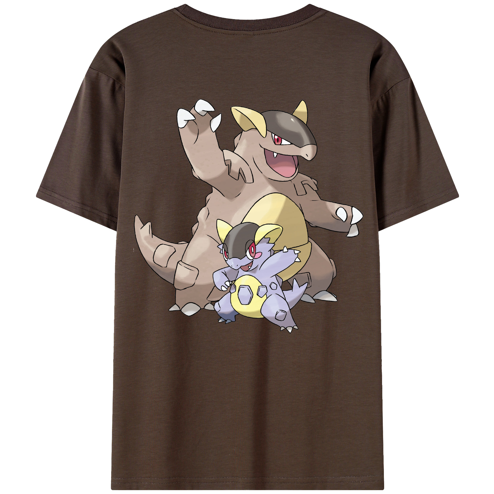 （画像用） ポケットモンスター Pokémon 綿100％半袖Tシャツ（背面プリント）