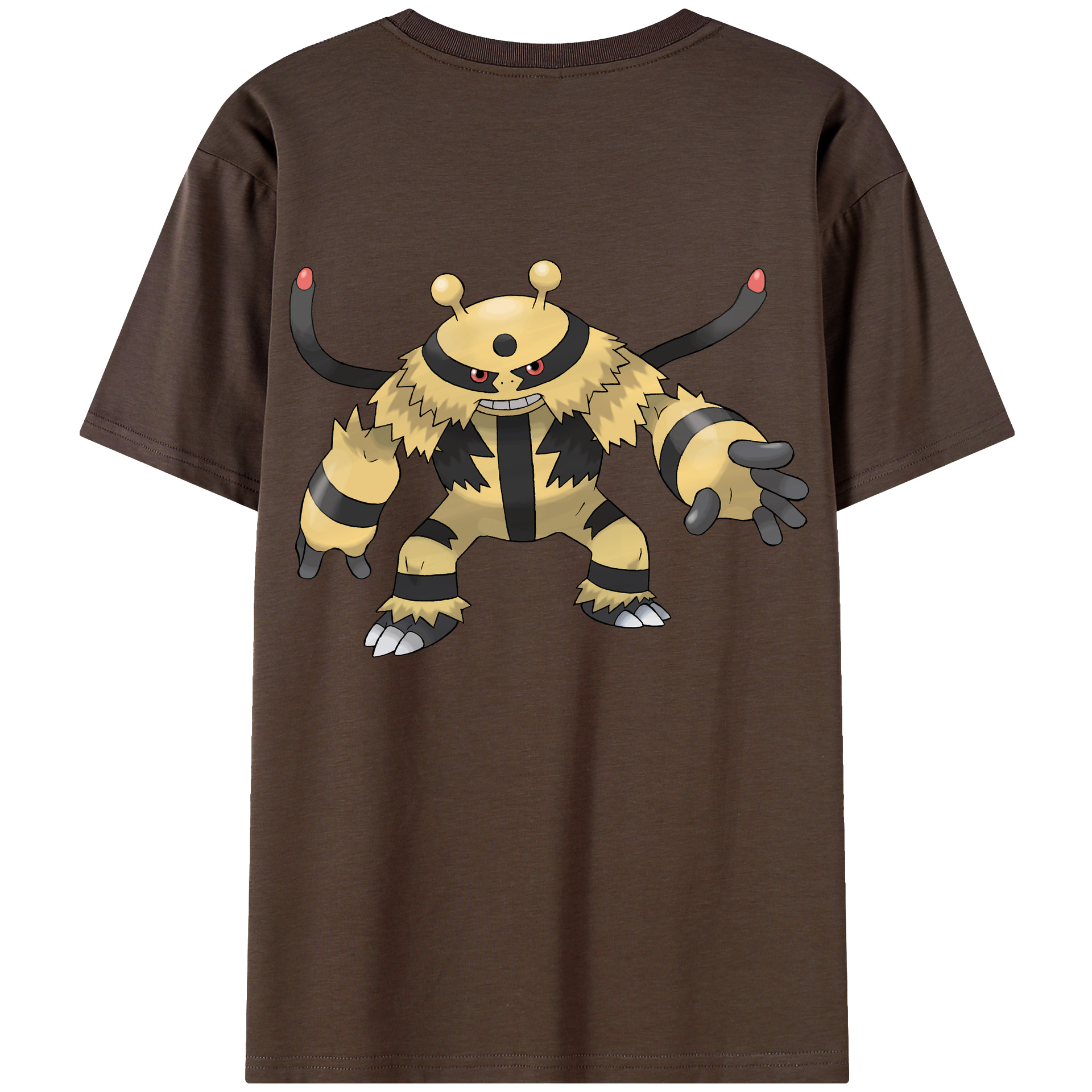 （画像用） ポケットモンスター Pokémon 綿100％半袖Tシャツ（背面プリント）