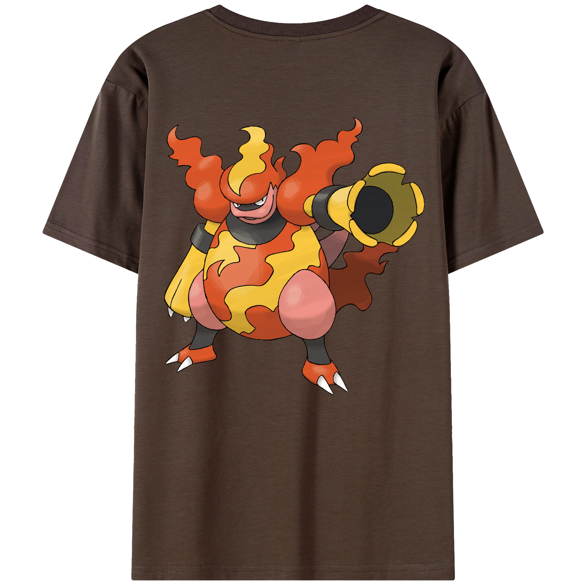 （画像用） ポケットモンスター Pokémon 綿100％半袖Tシャツ（背面プリント）