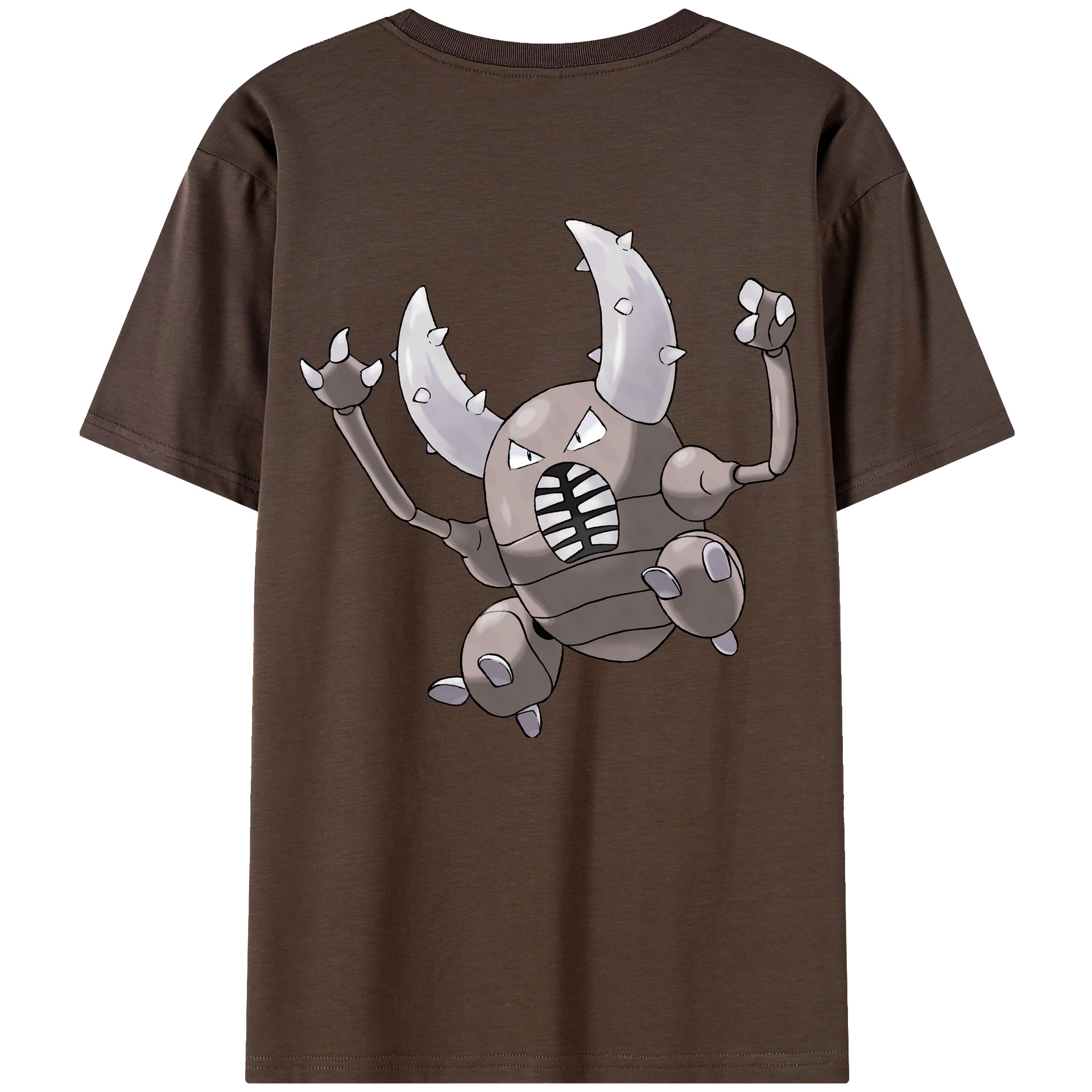 （画像用） ポケットモンスター Pokémon 綿100％半袖Tシャツ（背面プリント）