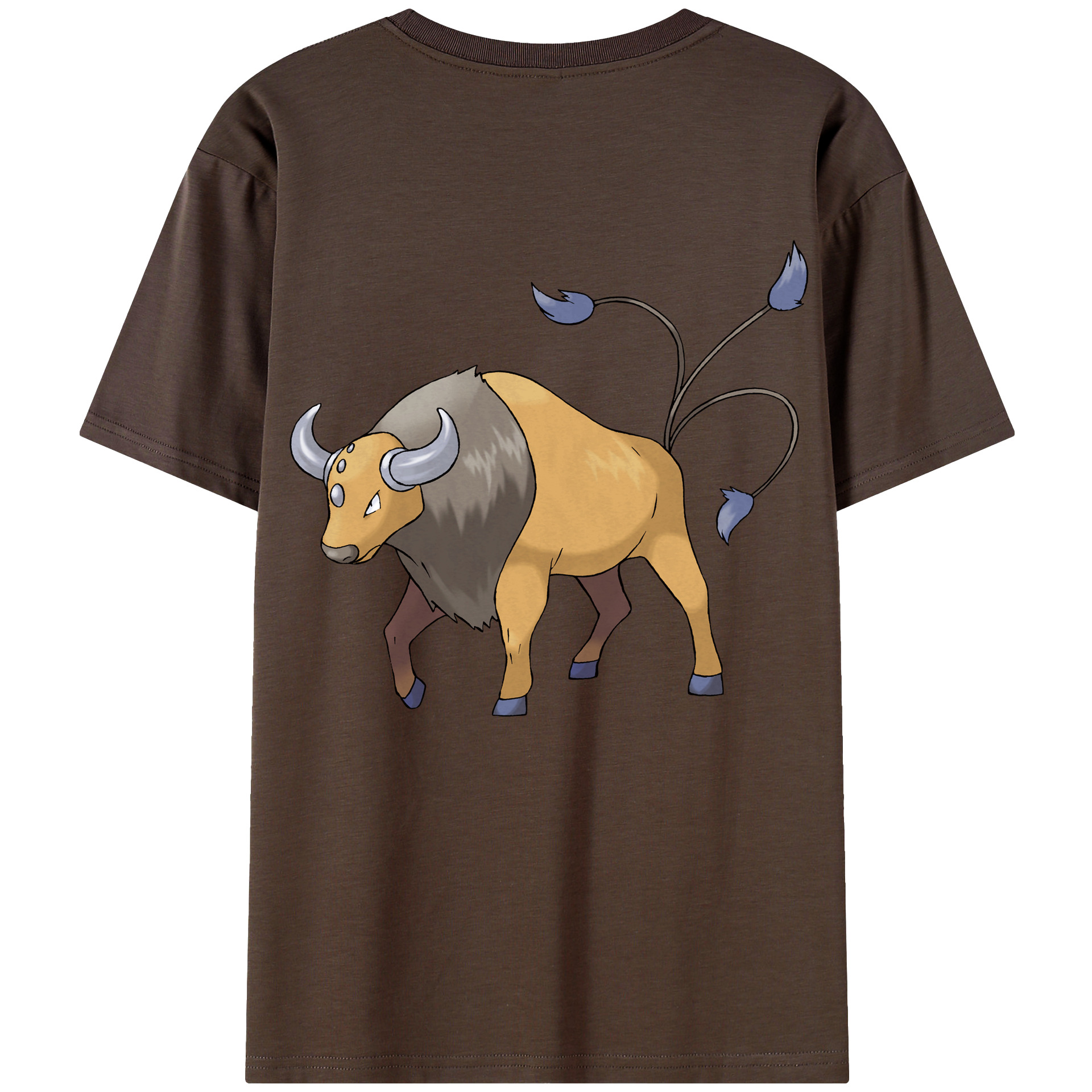 （画像用） ポケットモンスター Pokémon 綿100％半袖Tシャツ（背面プリント）