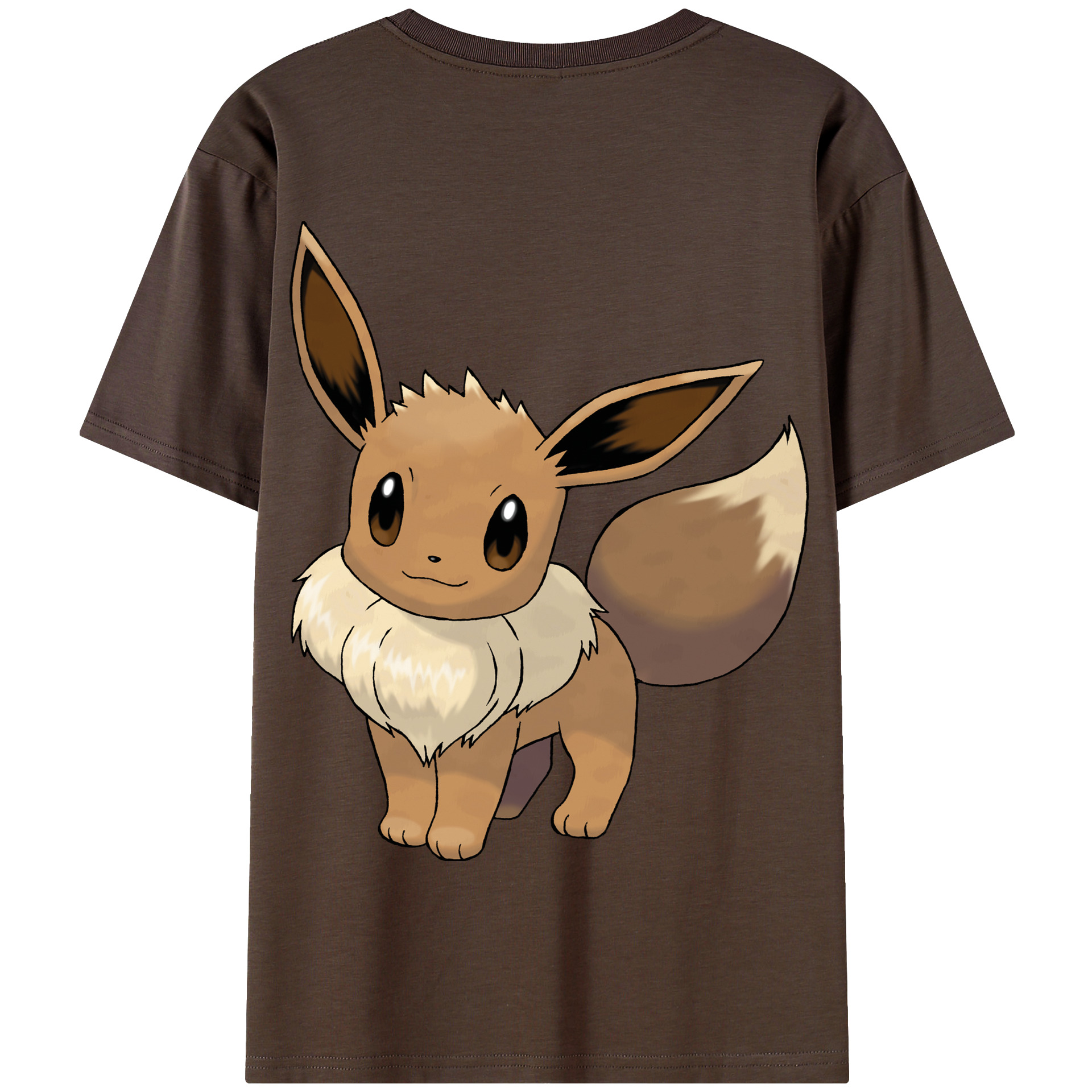 （画像用） ポケットモンスター Pokémon 綿100％半袖Tシャツ（背面プリント）