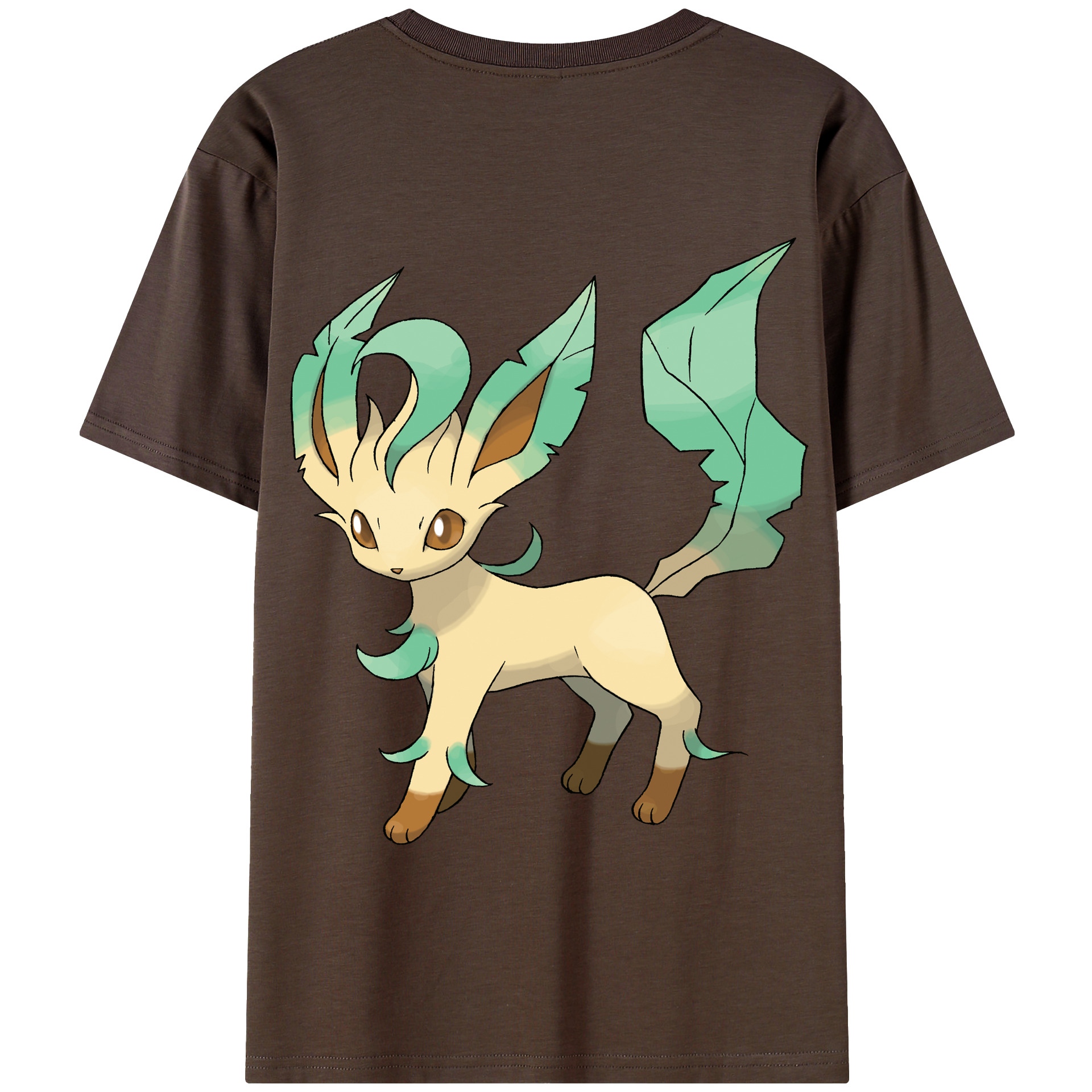 （画像用） ポケットモンスター Pokémon 綿100％半袖Tシャツ（背面プリント）