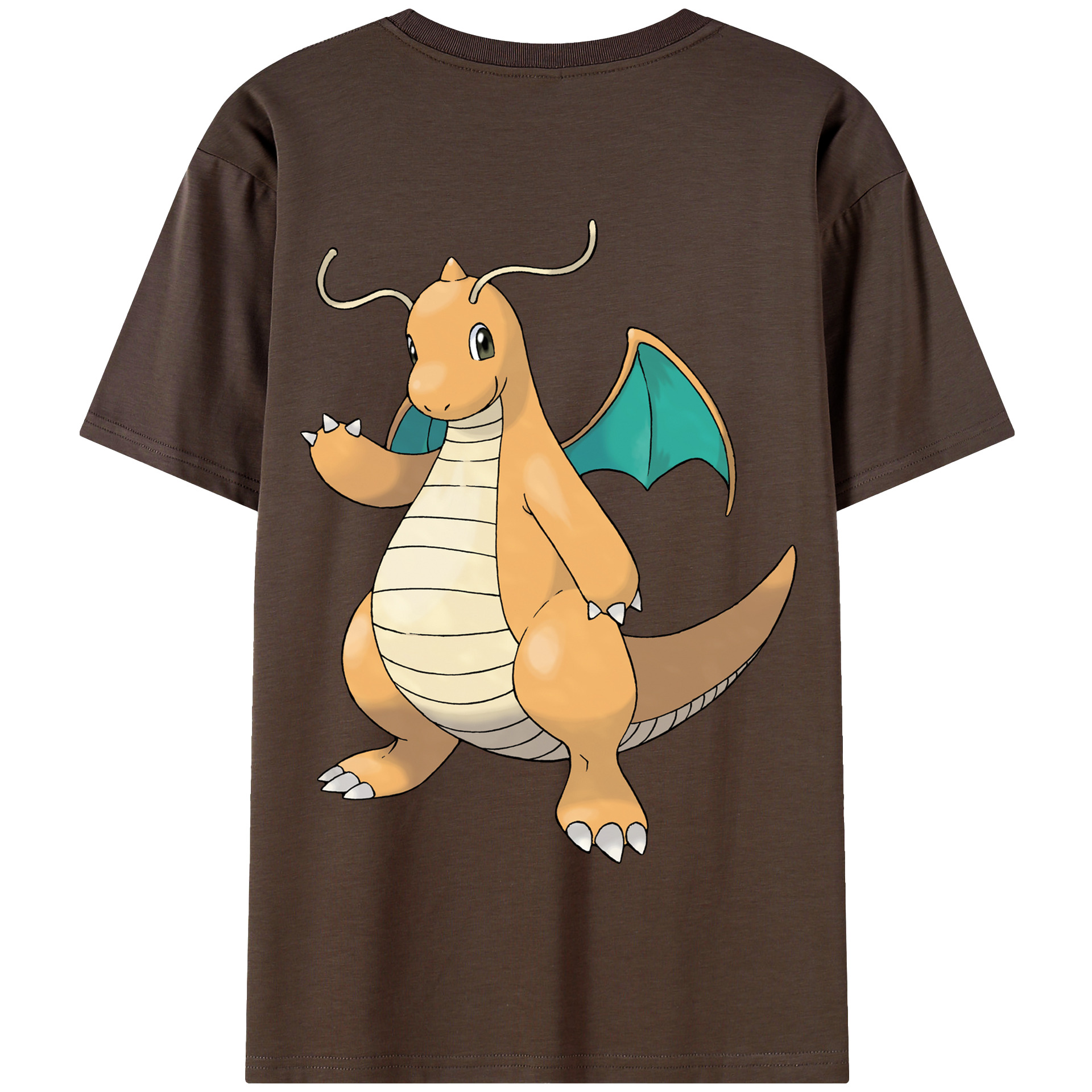 （画像用） ポケットモンスター Pokémon 綿100％半袖Tシャツ（背面プリント）