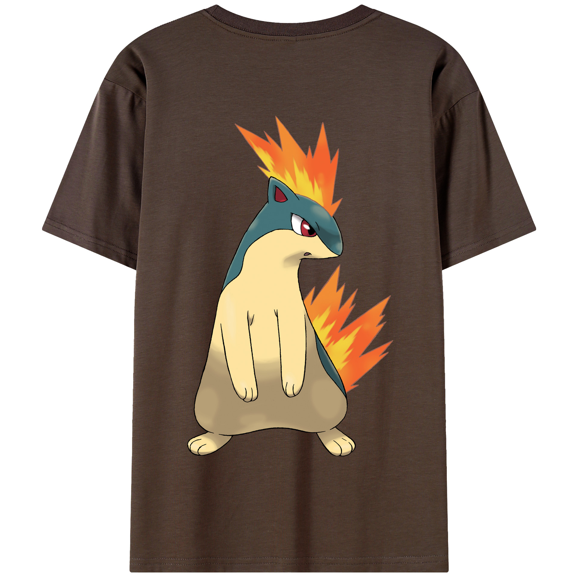 （画像用） ポケットモンスター Pokémon 綿100％半袖Tシャツ（背面プリント）