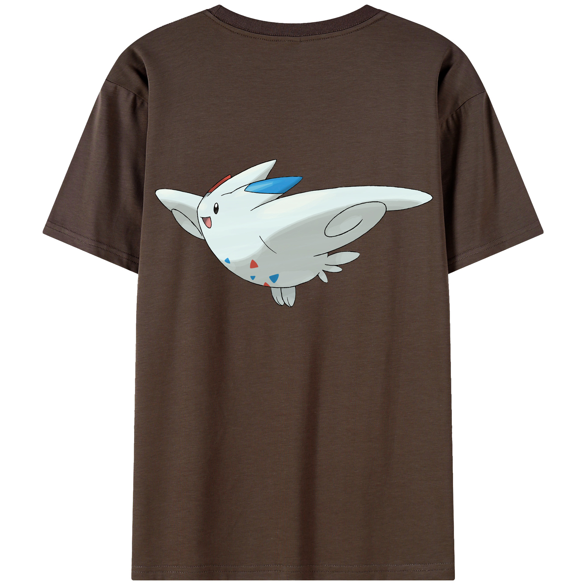 （画像用） ポケットモンスター Pokémon 綿100％半袖Tシャツ（背面プリント）