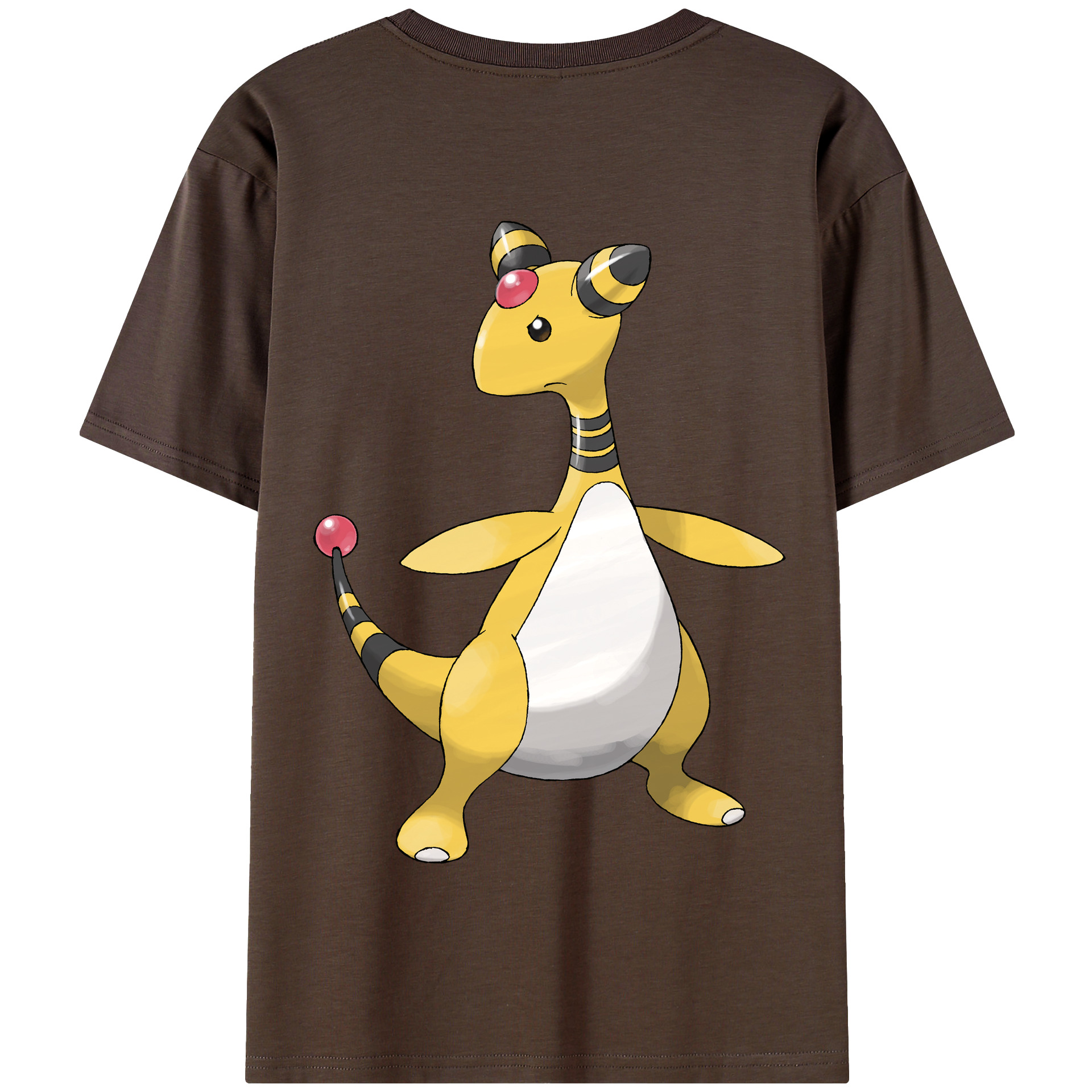 （画像用） ポケットモンスター Pokémon 綿100％半袖Tシャツ（背面プリント）