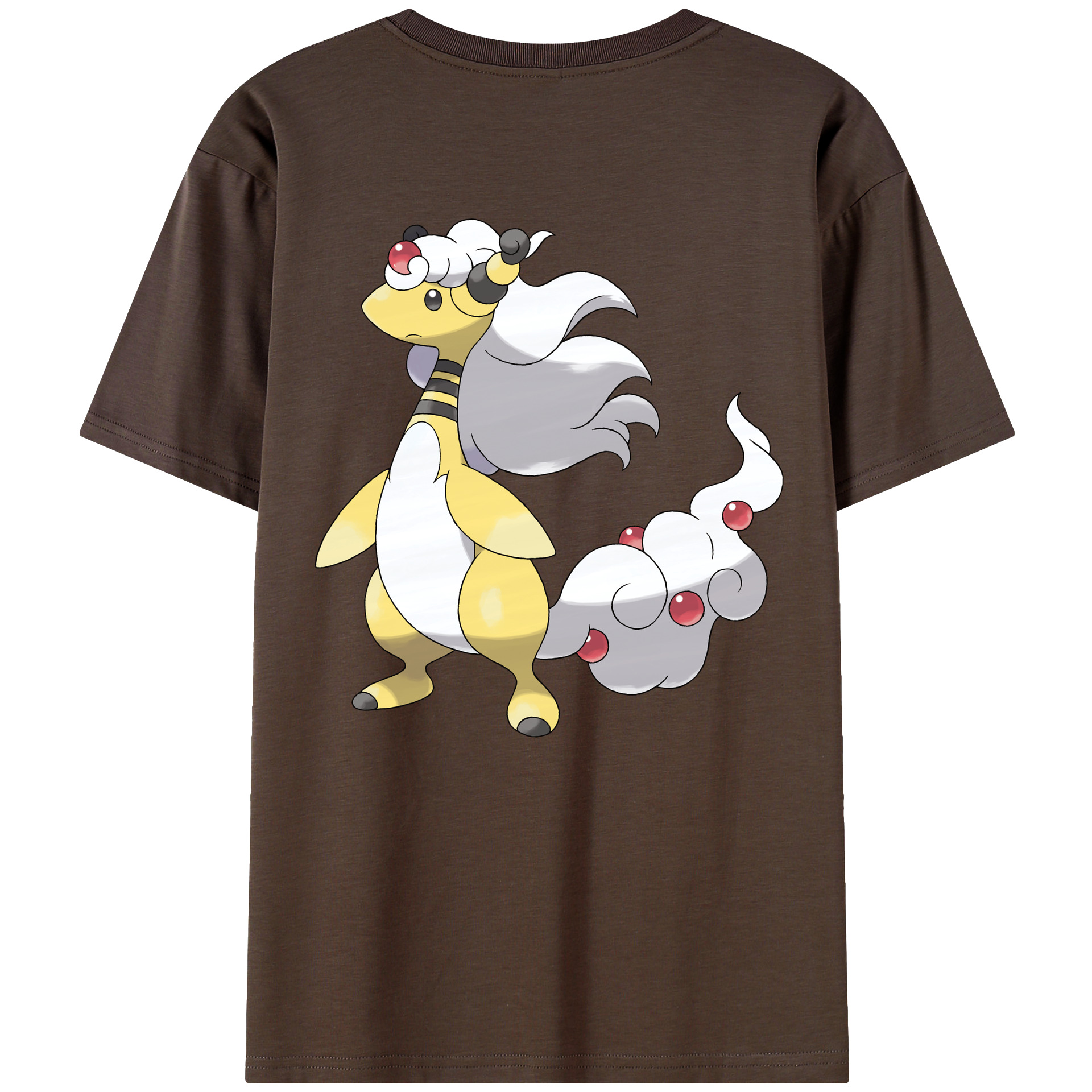 （画像用） ポケットモンスター Pokémon 綿100％半袖Tシャツ（背面プリント）