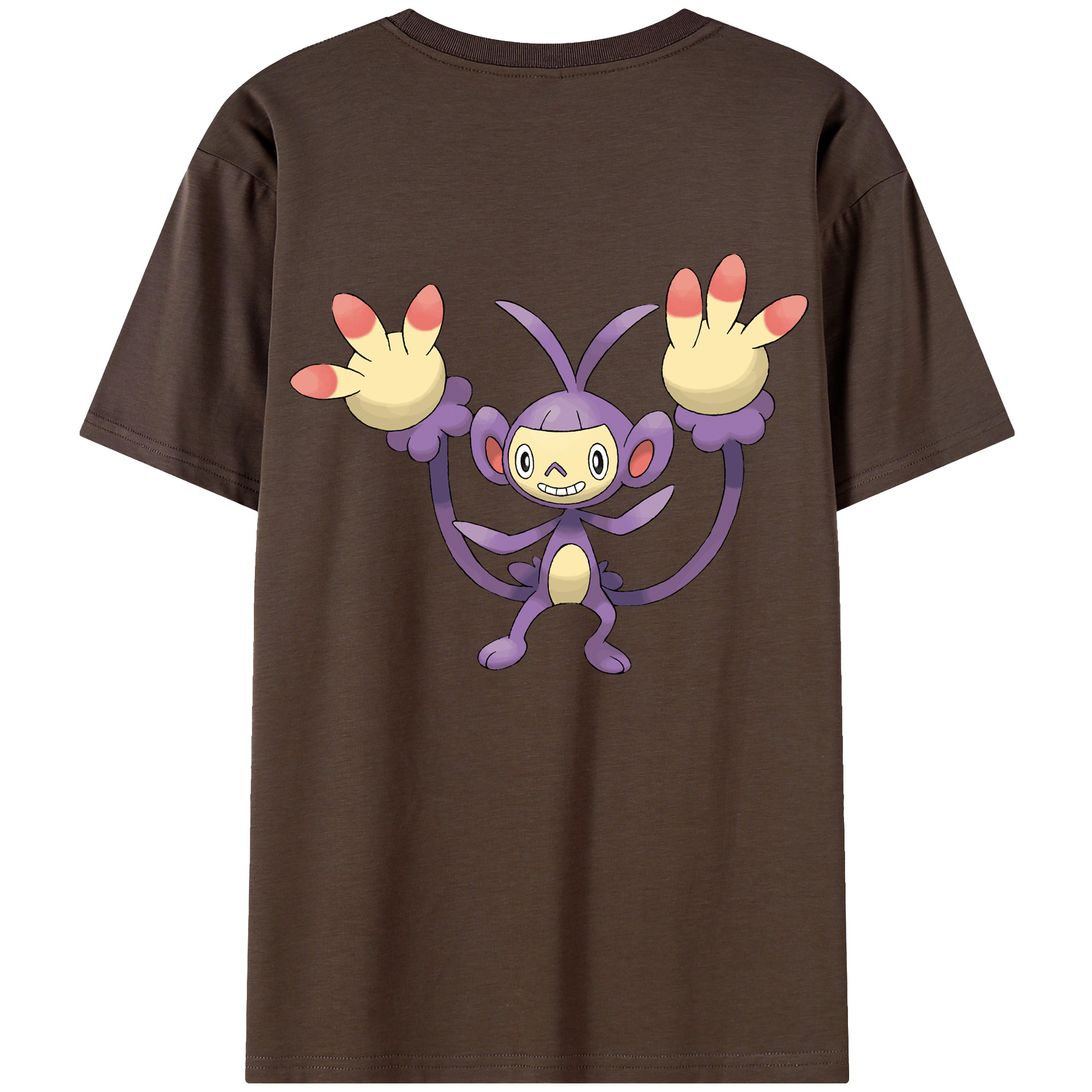 （画像用） ポケットモンスター Pokémon 綿100％半袖Tシャツ（背面プリント）