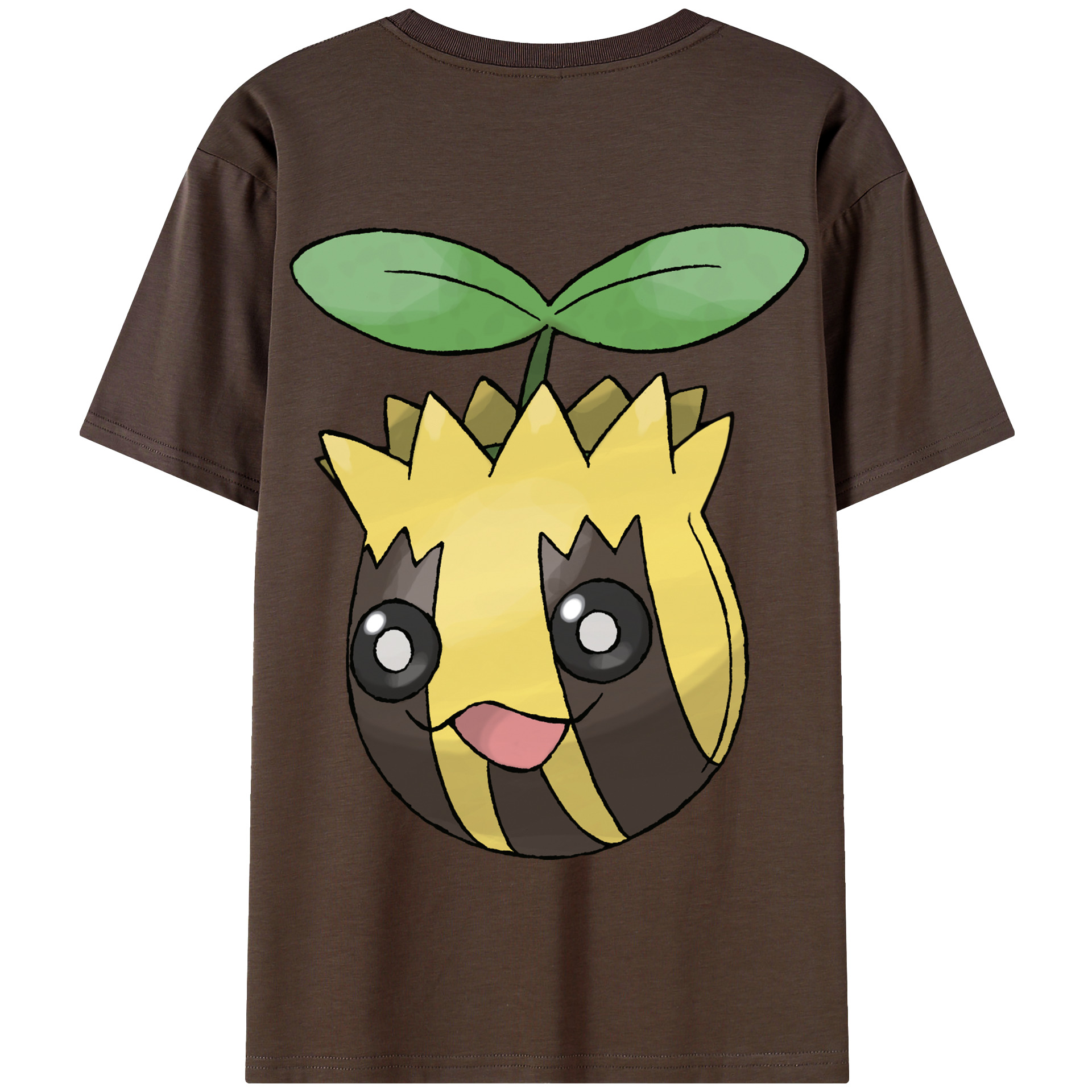 （画像用） ポケットモンスター Pokémon 綿100％半袖Tシャツ（背面プリント）