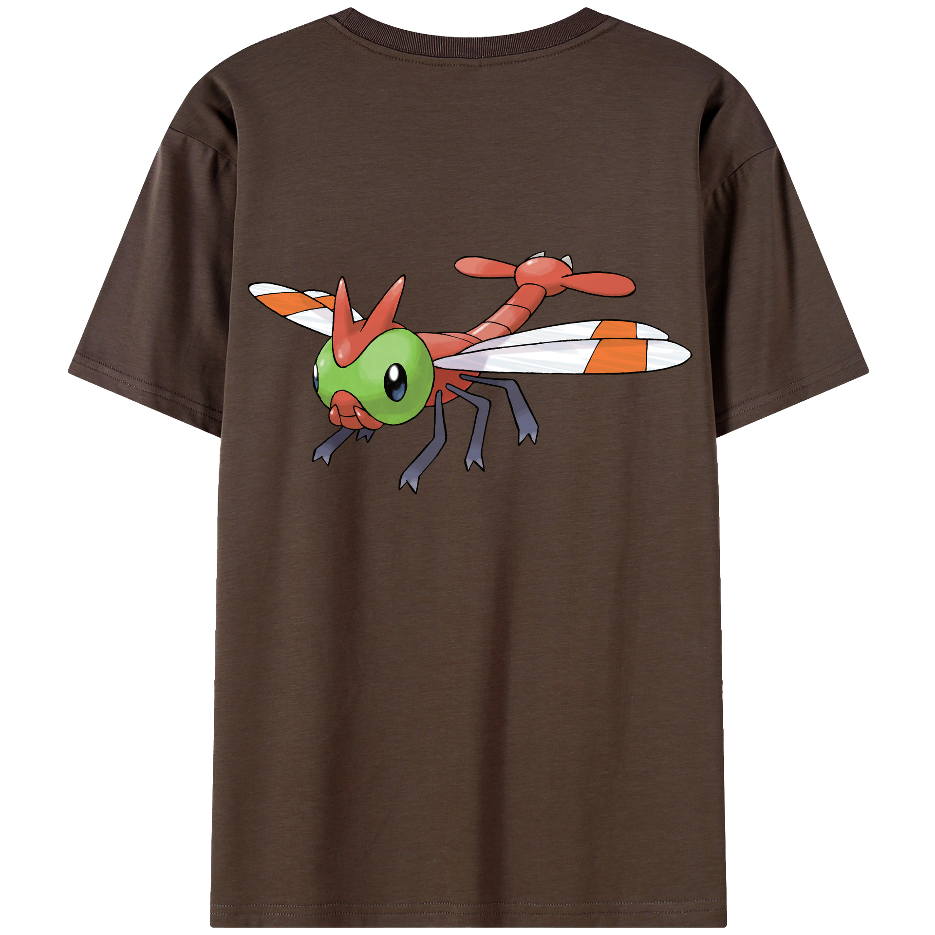 （画像用） ポケットモンスター Pokémon 綿100％半袖Tシャツ（背面プリント）