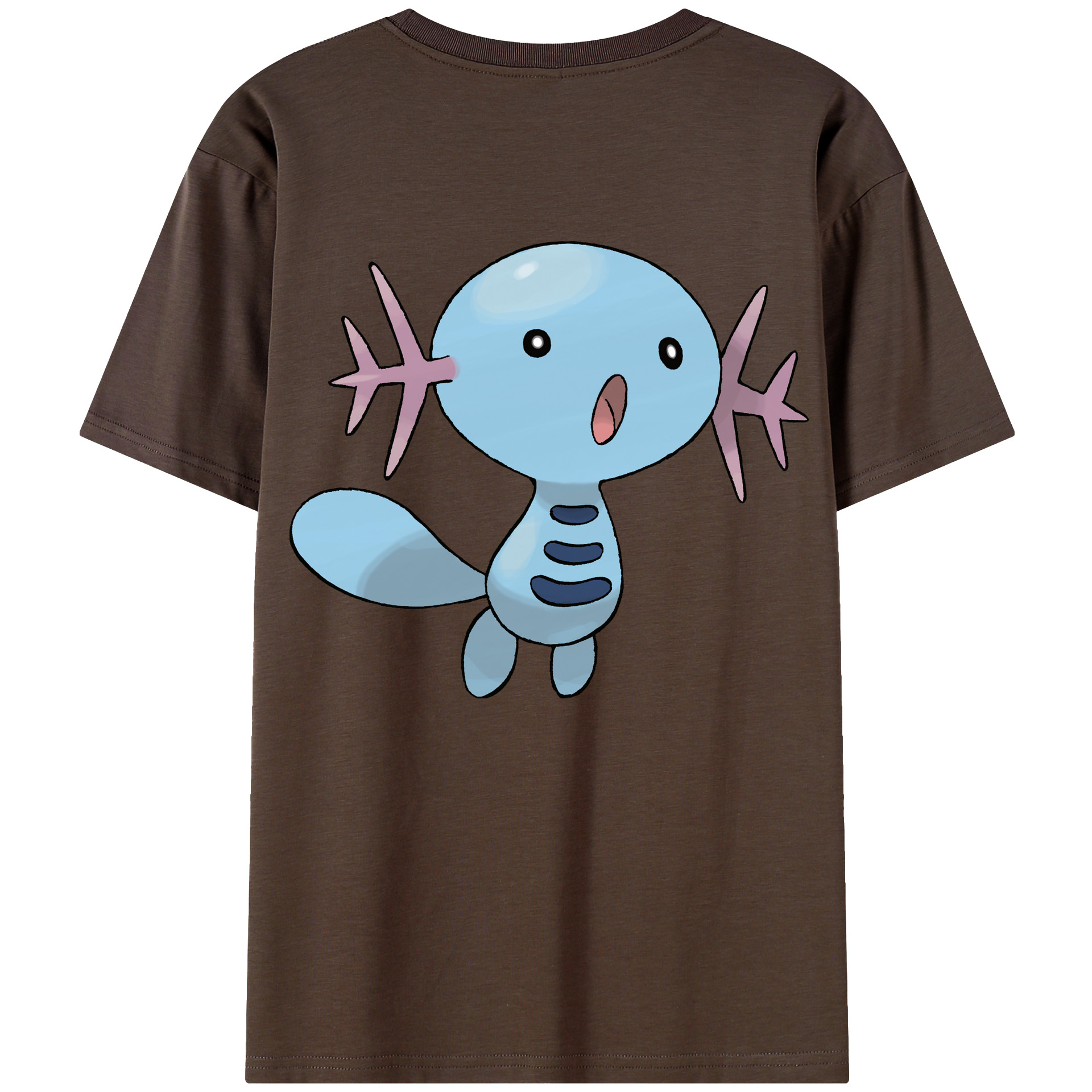 （画像用） ポケットモンスター Pokémon 綿100％半袖Tシャツ（背面プリント）