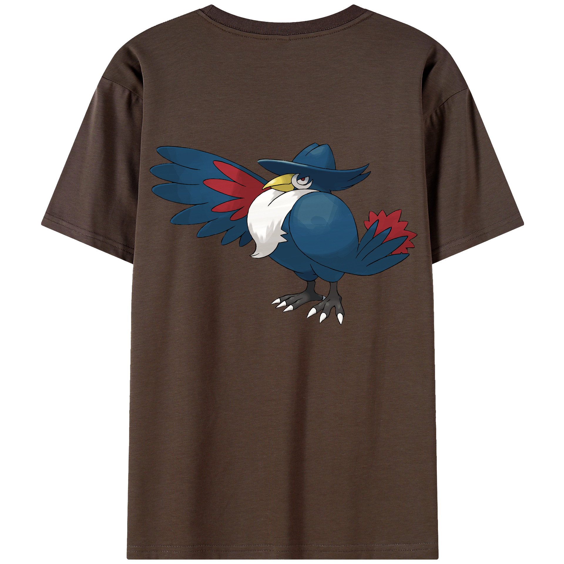 （画像用） ポケットモンスター Pokémon 綿100％半袖Tシャツ（背面プリント）