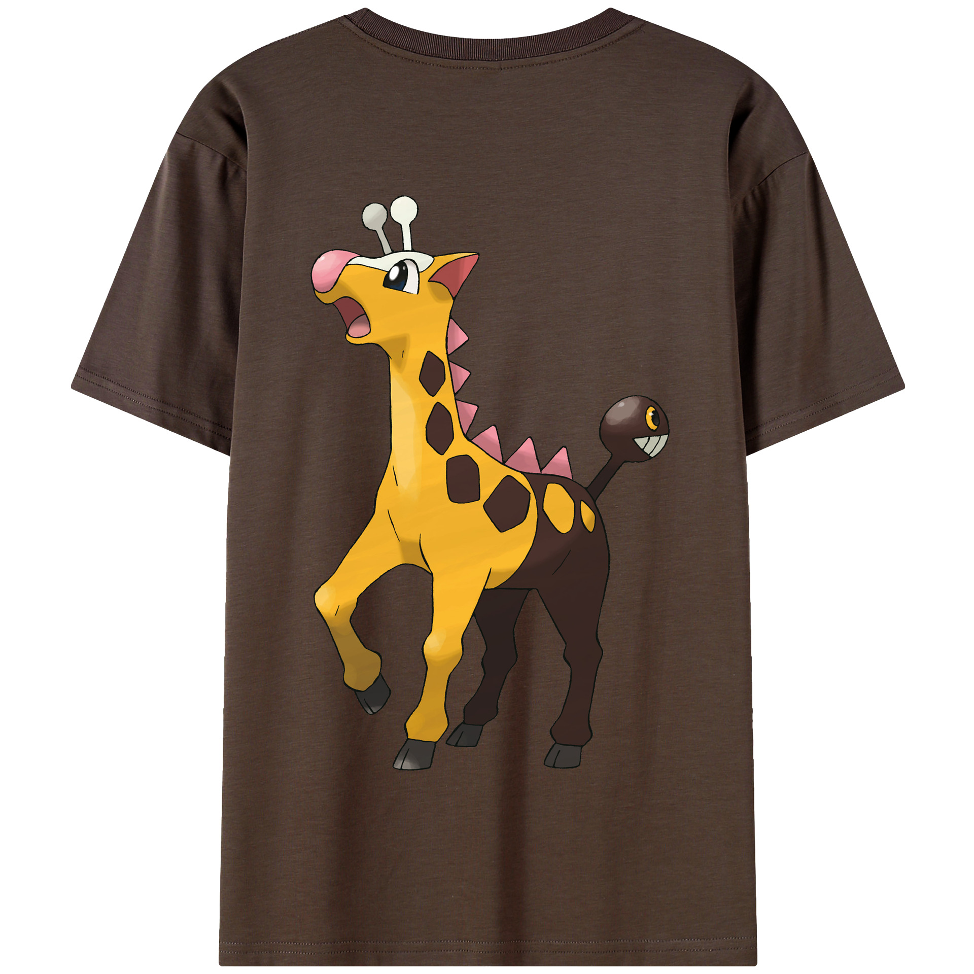 （画像用） ポケットモンスター Pokémon 綿100％半袖Tシャツ（背面プリント）