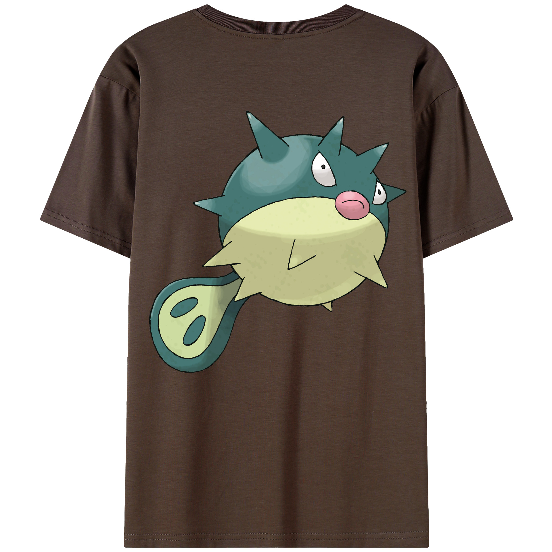 （画像用） ポケットモンスター Pokémon 綿100％半袖Tシャツ（背面プリント）