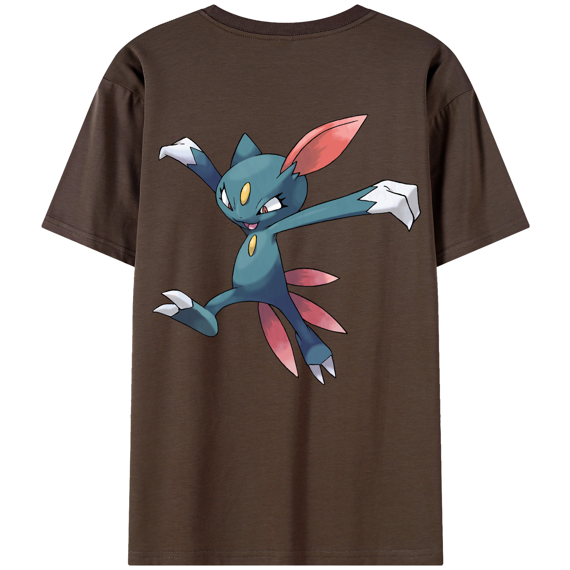 （画像用） ポケットモンスター Pokémon 綿100％半袖Tシャツ（背面プリント）