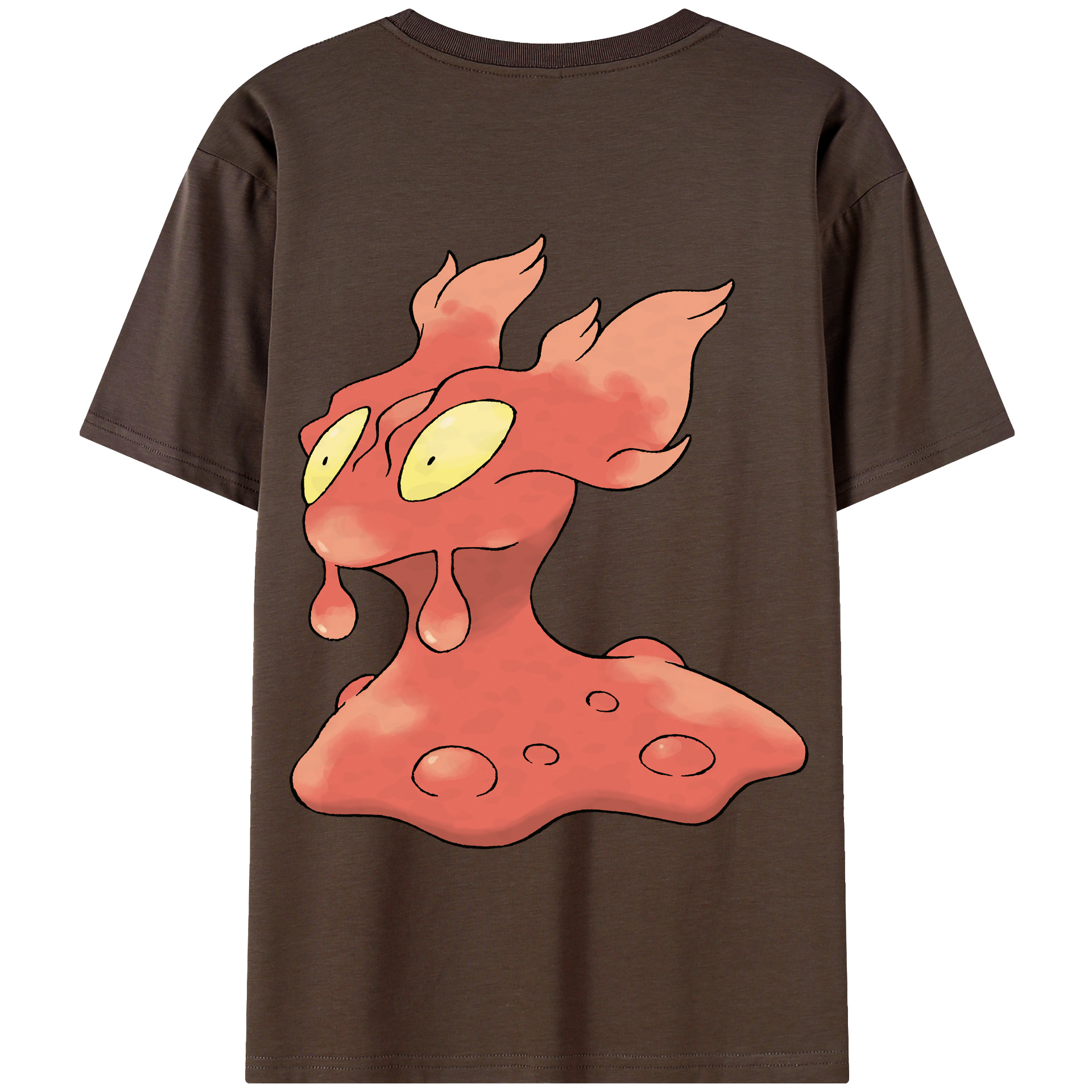 （画像用） ポケットモンスター Pokémon 綿100％半袖Tシャツ（背面プリント）