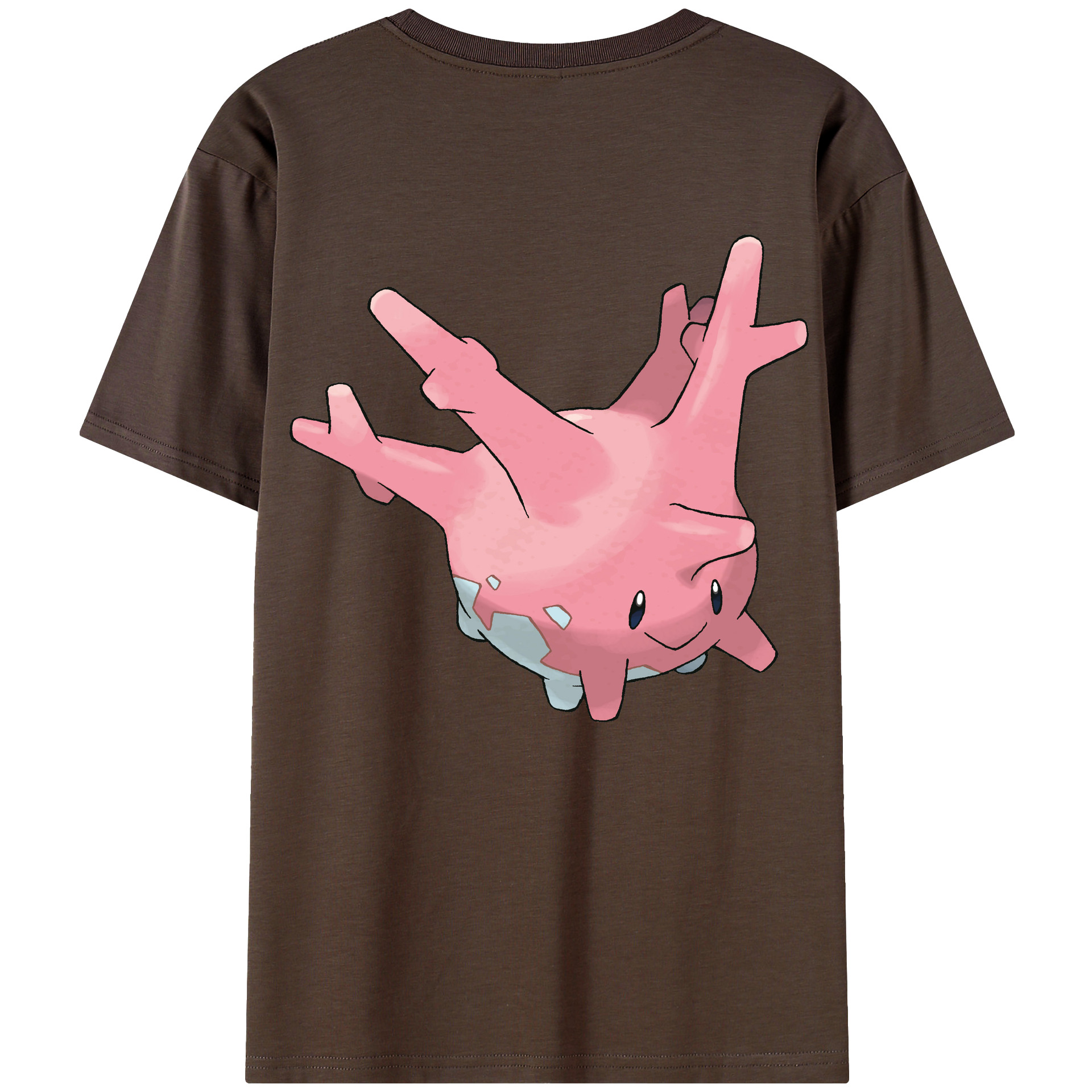 （画像用） ポケットモンスター Pokémon 綿100％半袖Tシャツ（背面プリント）