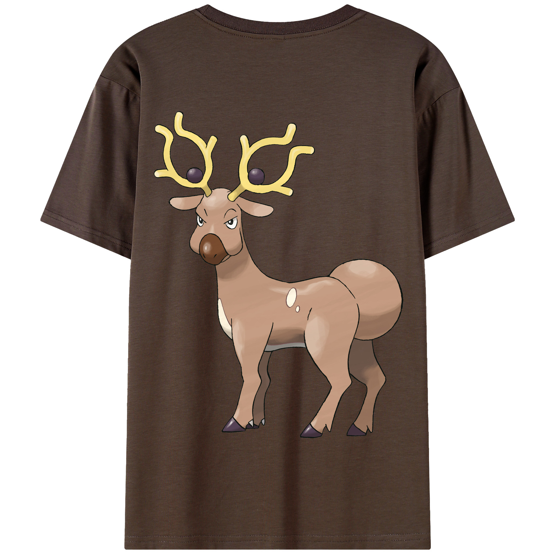（画像用） ポケットモンスター Pokémon 綿100％半袖Tシャツ（背面プリント）