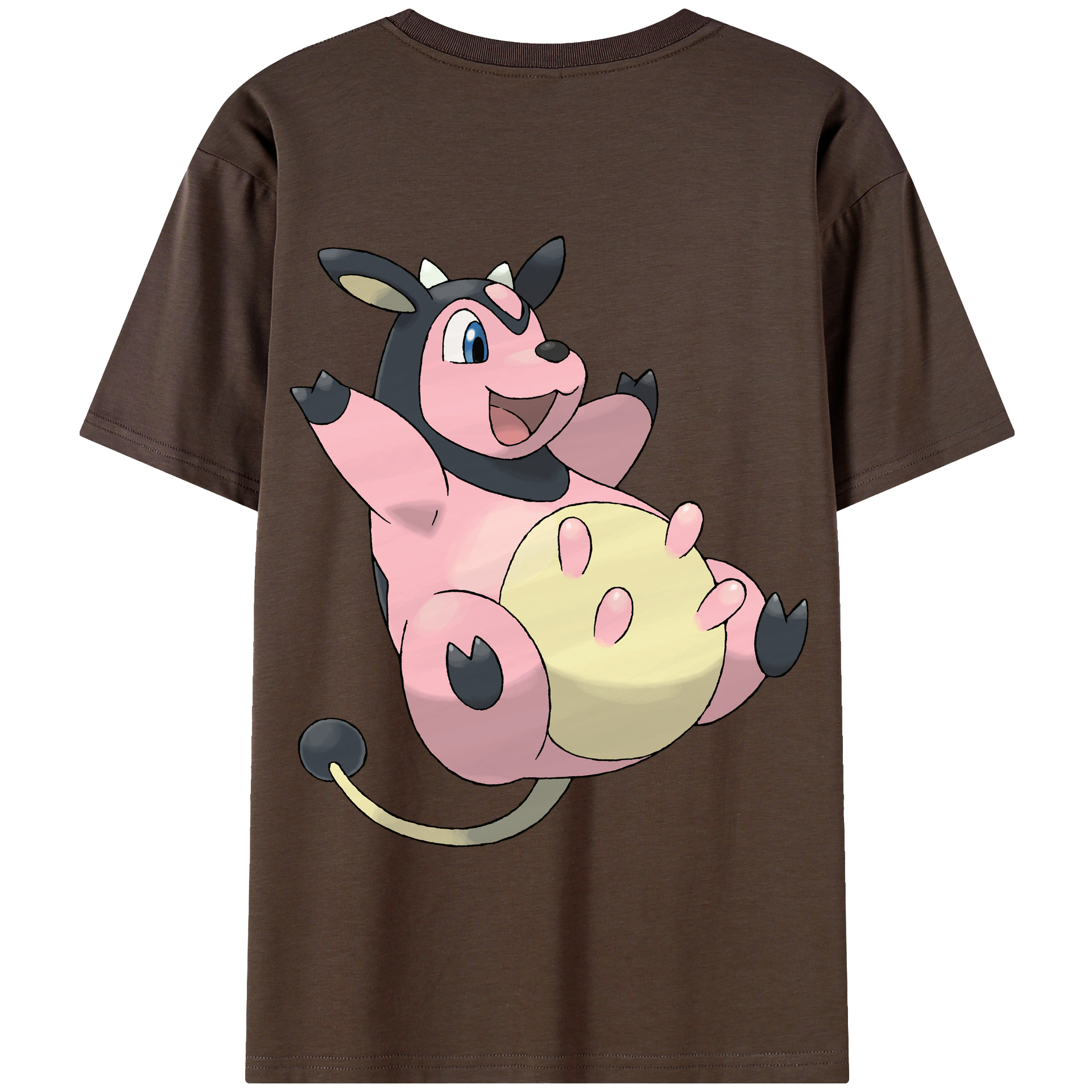 （画像用） ポケットモンスター Pokémon 綿100％半袖Tシャツ（背面プリント）