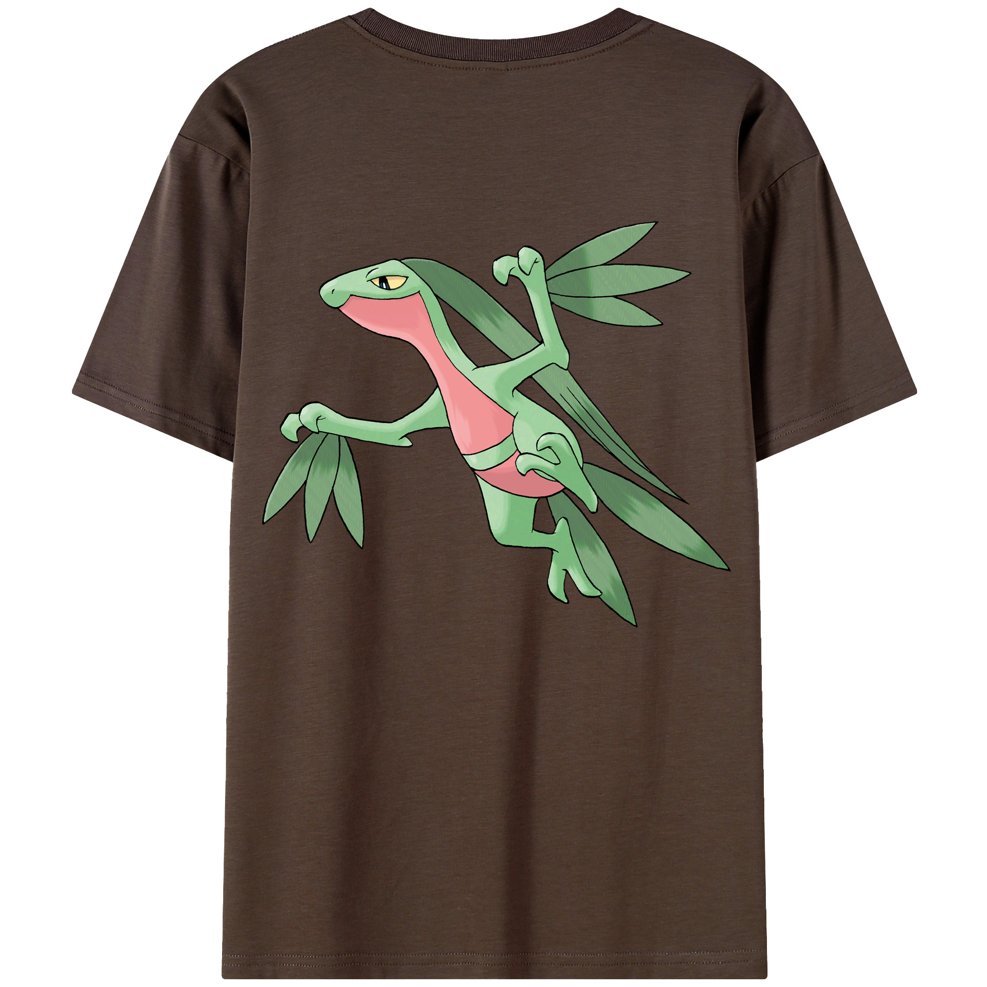 （画像用） ポケットモンスター Pokémon 綿100％半袖Tシャツ（背面プリント）