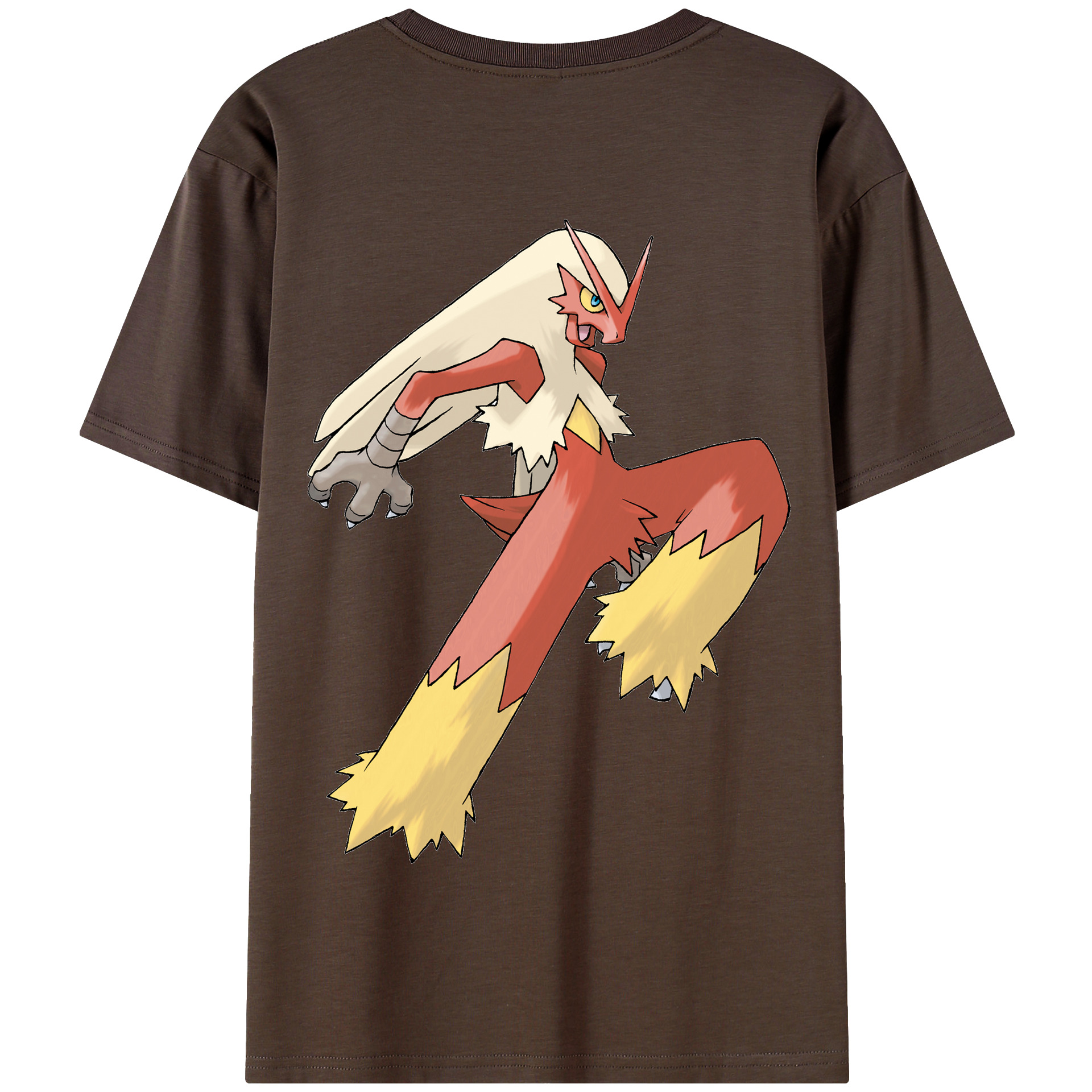 （画像用） ポケットモンスター Pokémon 綿100％半袖Tシャツ（背面プリント）