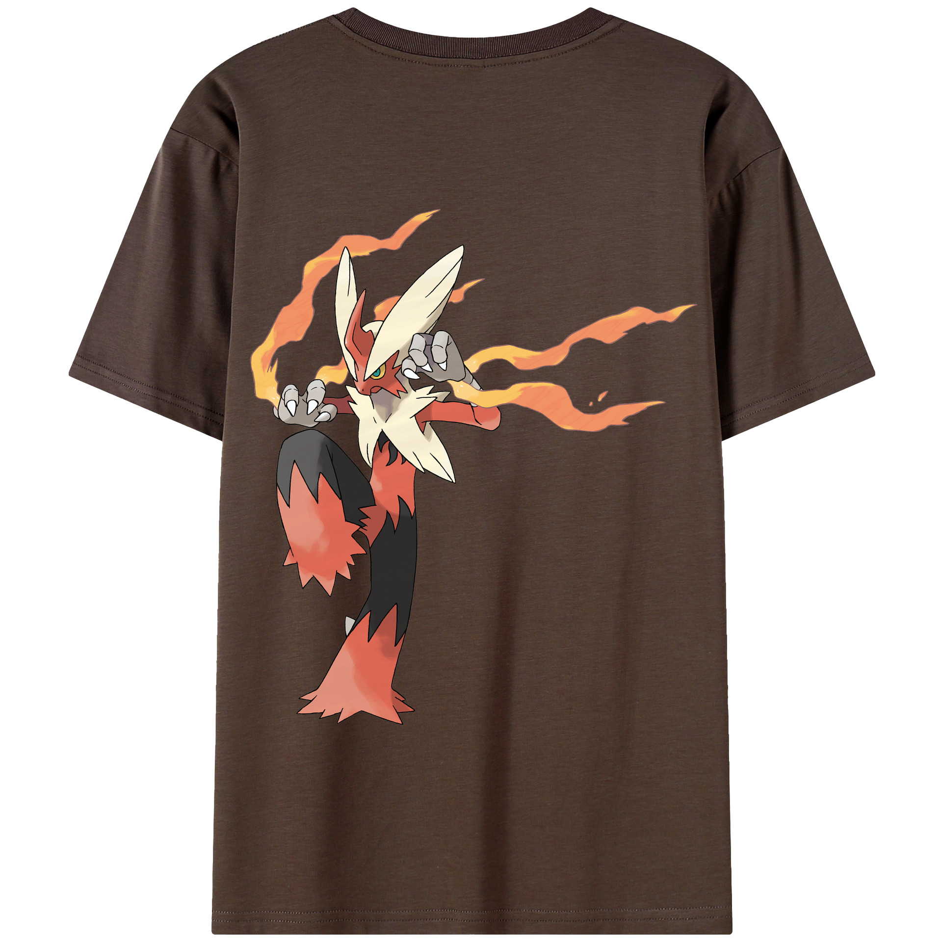 （画像用） ポケットモンスター Pokémon 綿100％半袖Tシャツ（背面プリント）