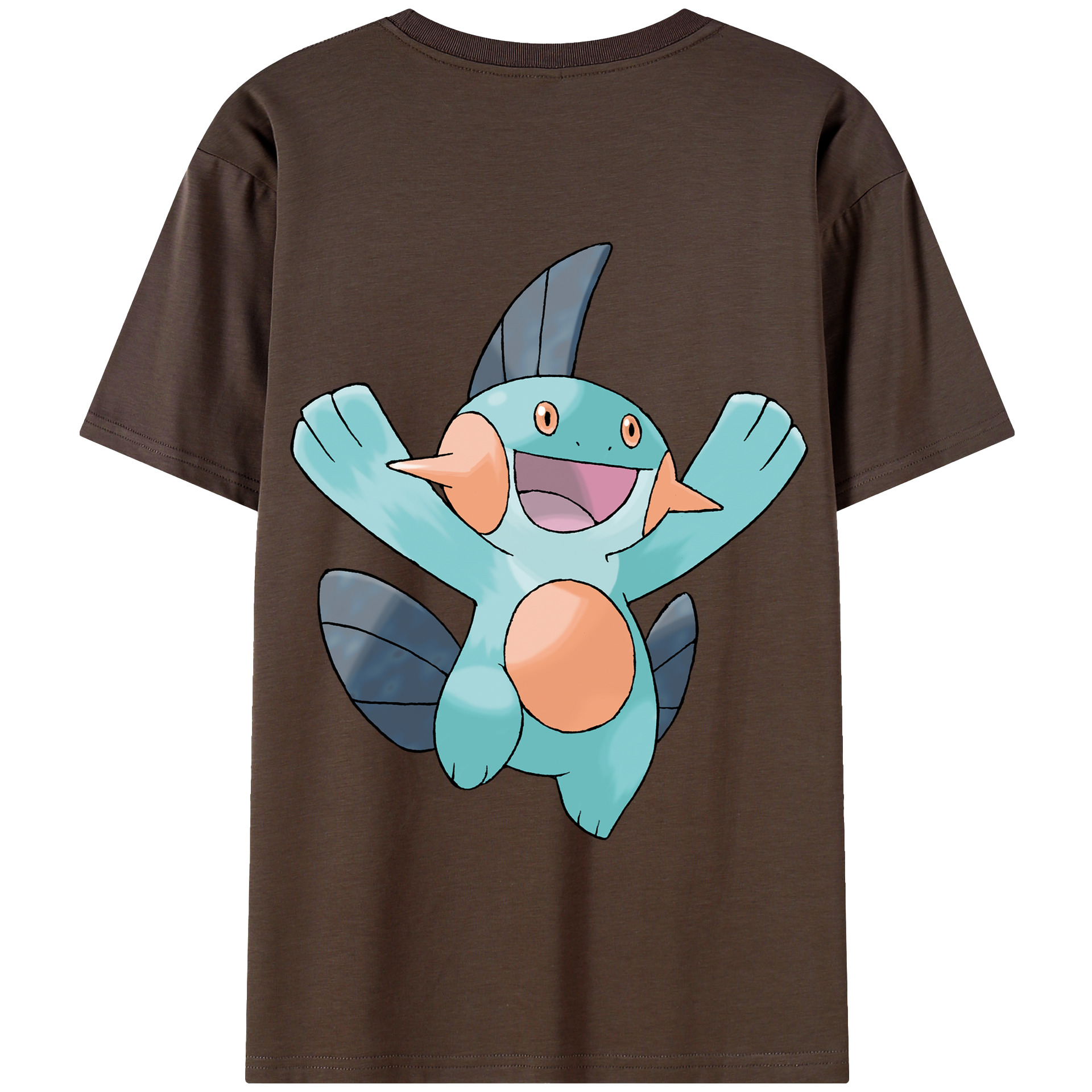 （画像用） ポケットモンスター Pokémon 綿100％半袖Tシャツ（背面プリント）