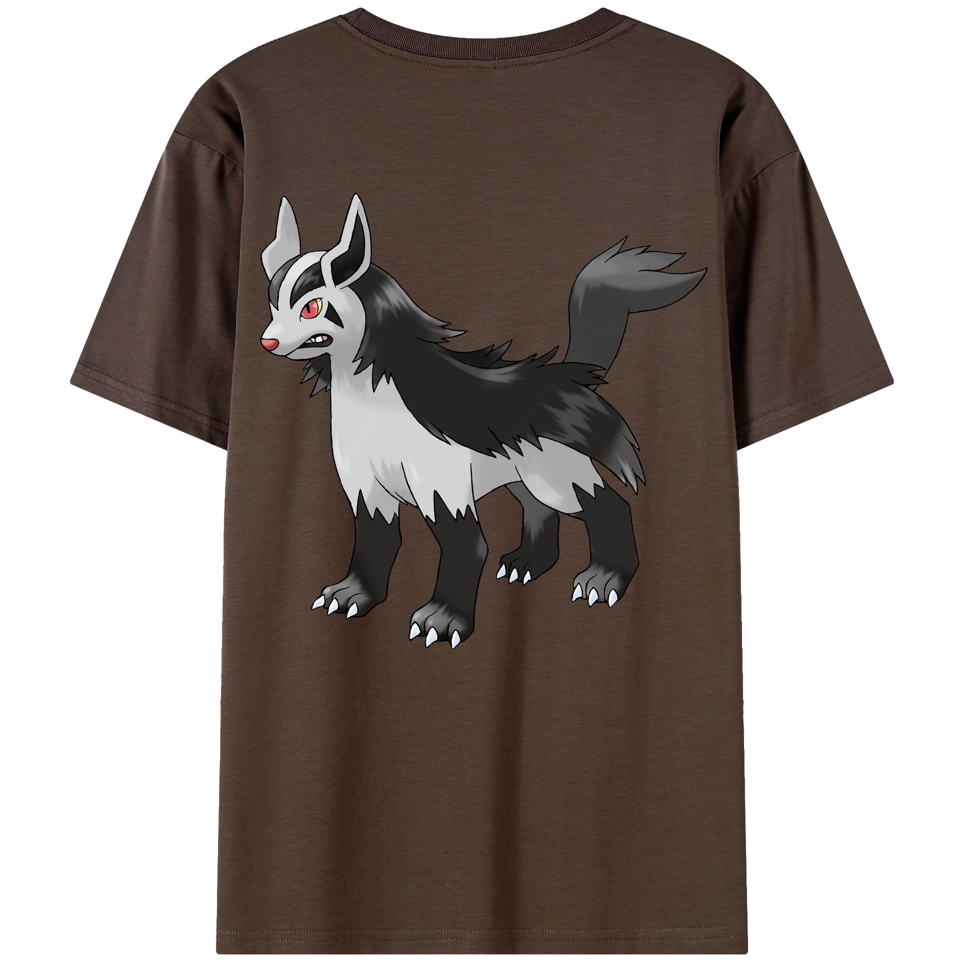 （画像用） ポケットモンスター Pokémon 綿100％半袖Tシャツ（背面プリント）